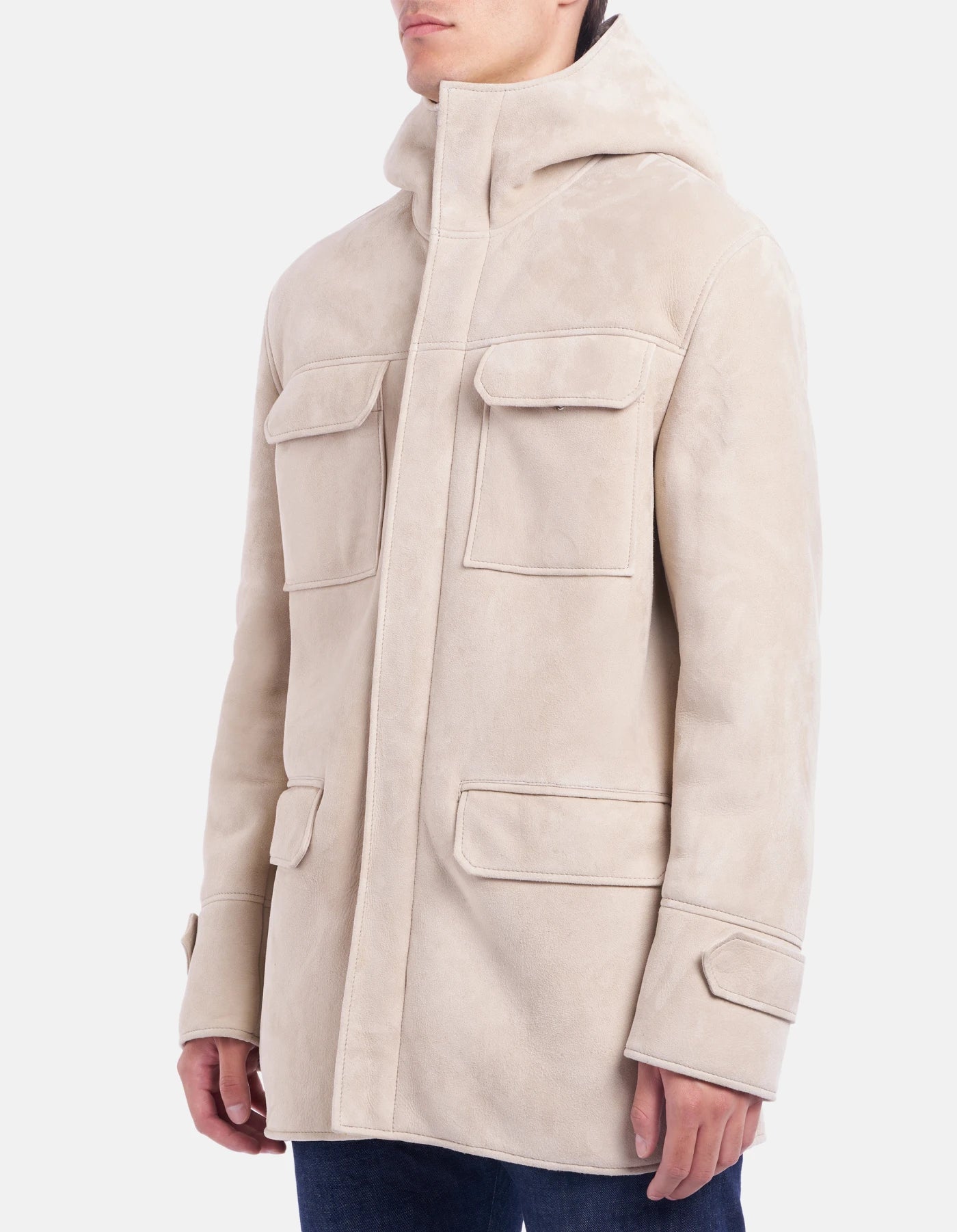Giaccone Regular In Shearling