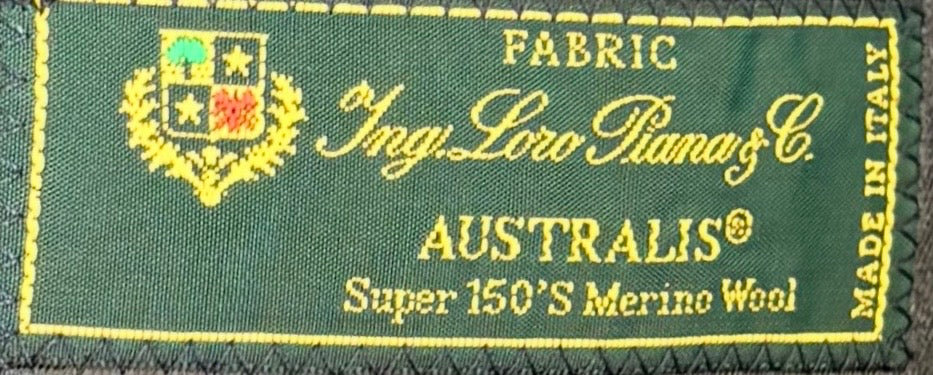Abito doppio petto in Loro Piana Australis