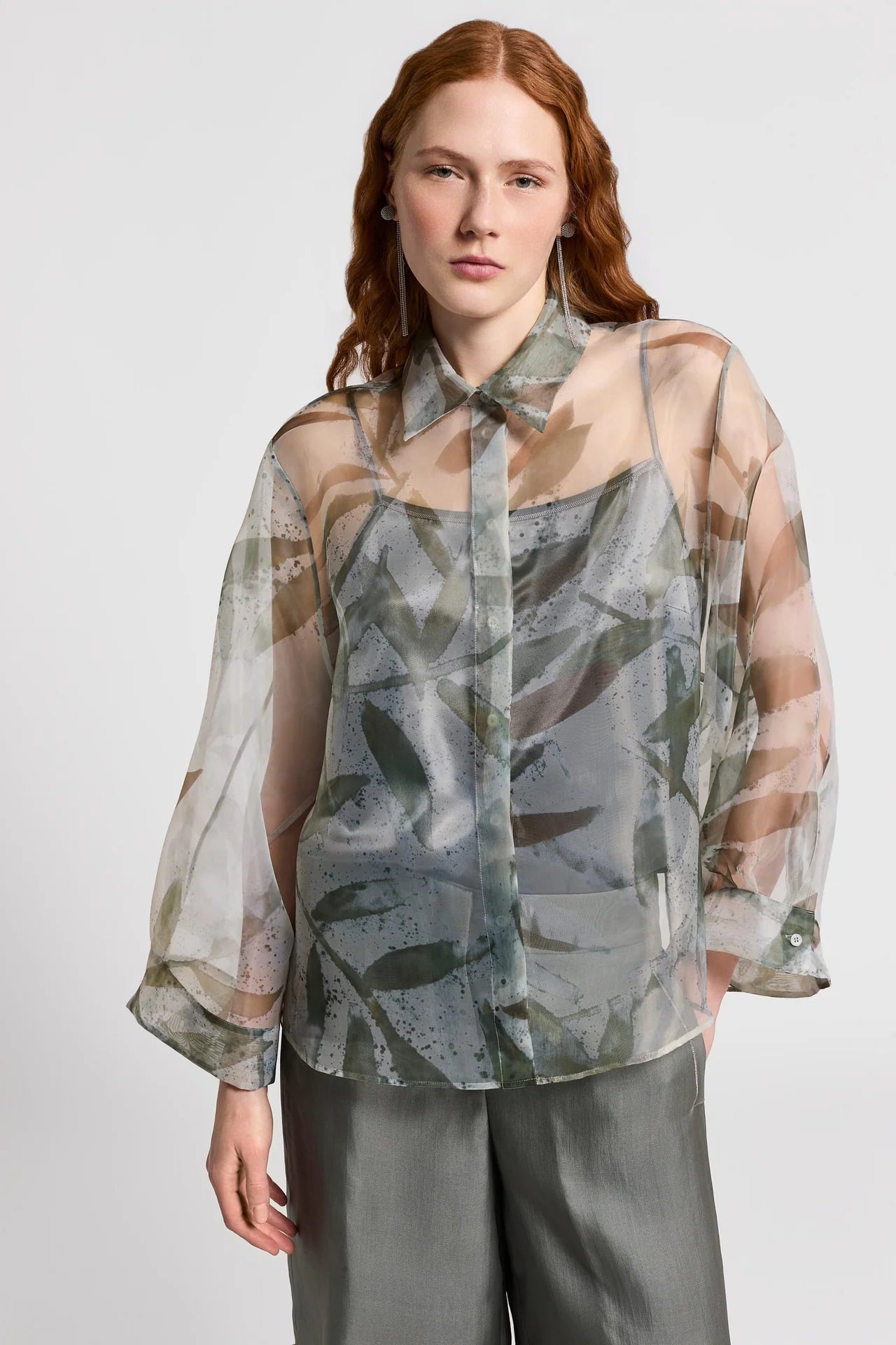 Camicia in Organza Fantasia