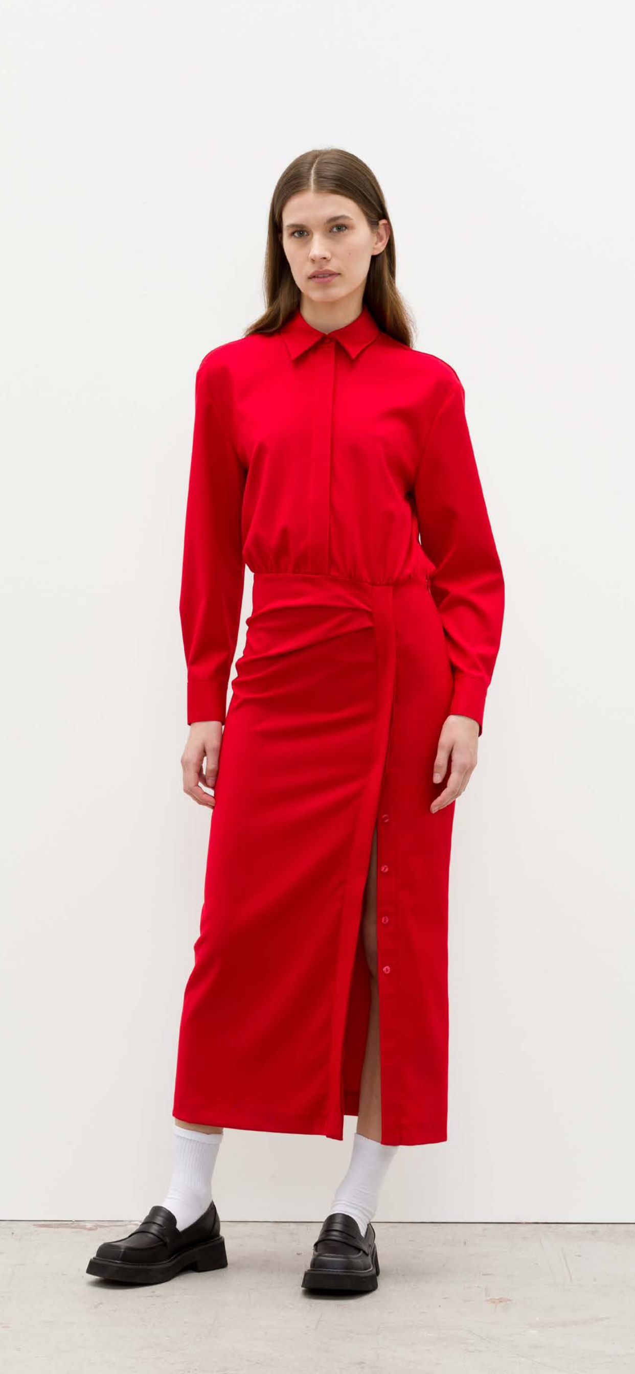 Abito Midi Chemisier