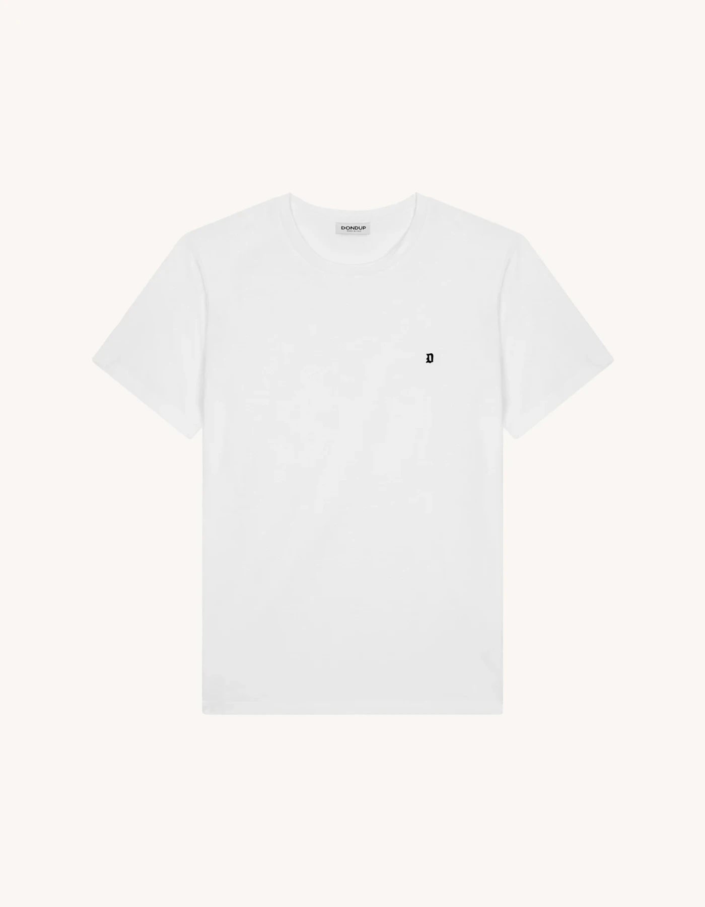 T-Shirt Girocollo in Cotone