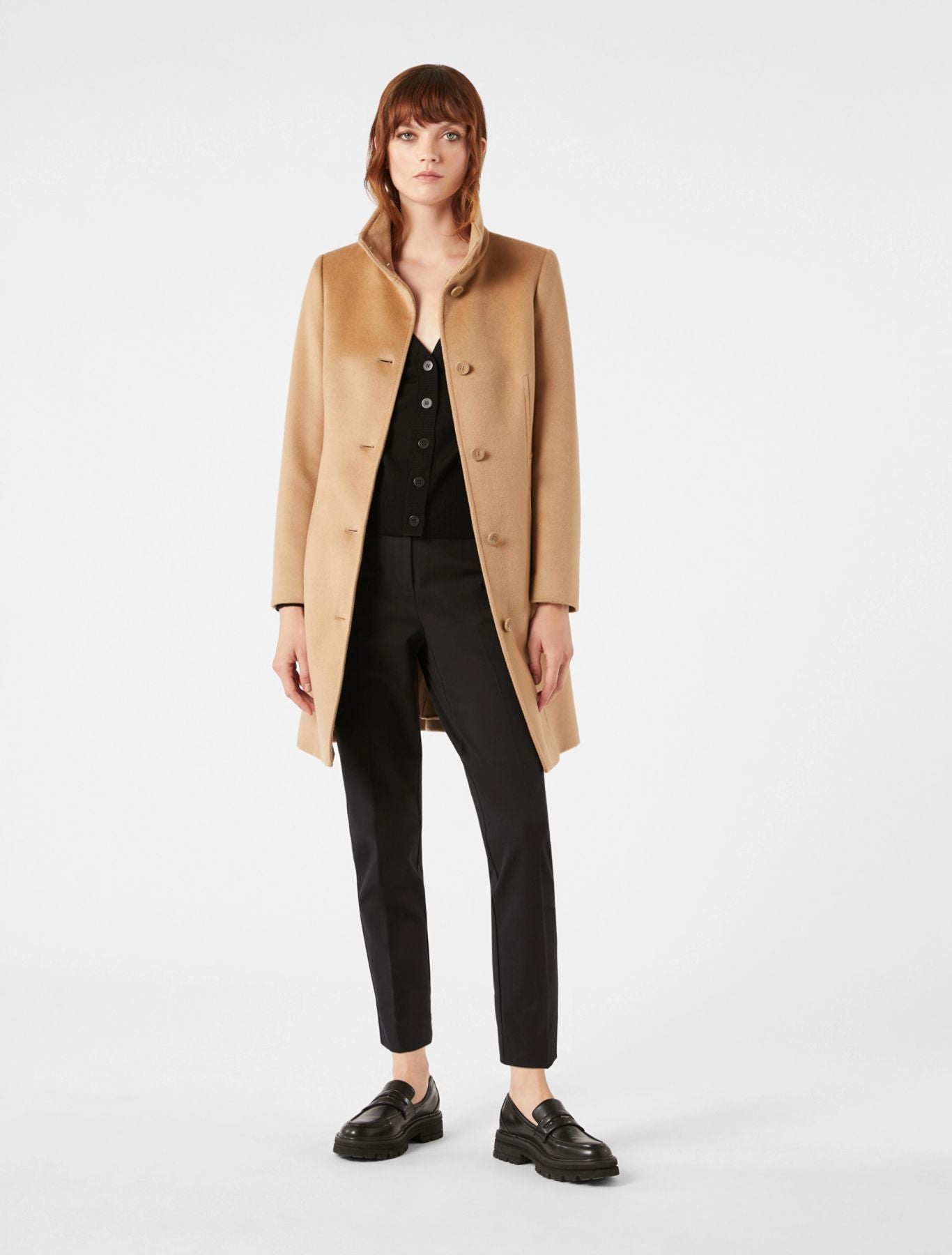 Pantaloni Slim Fit in Twill