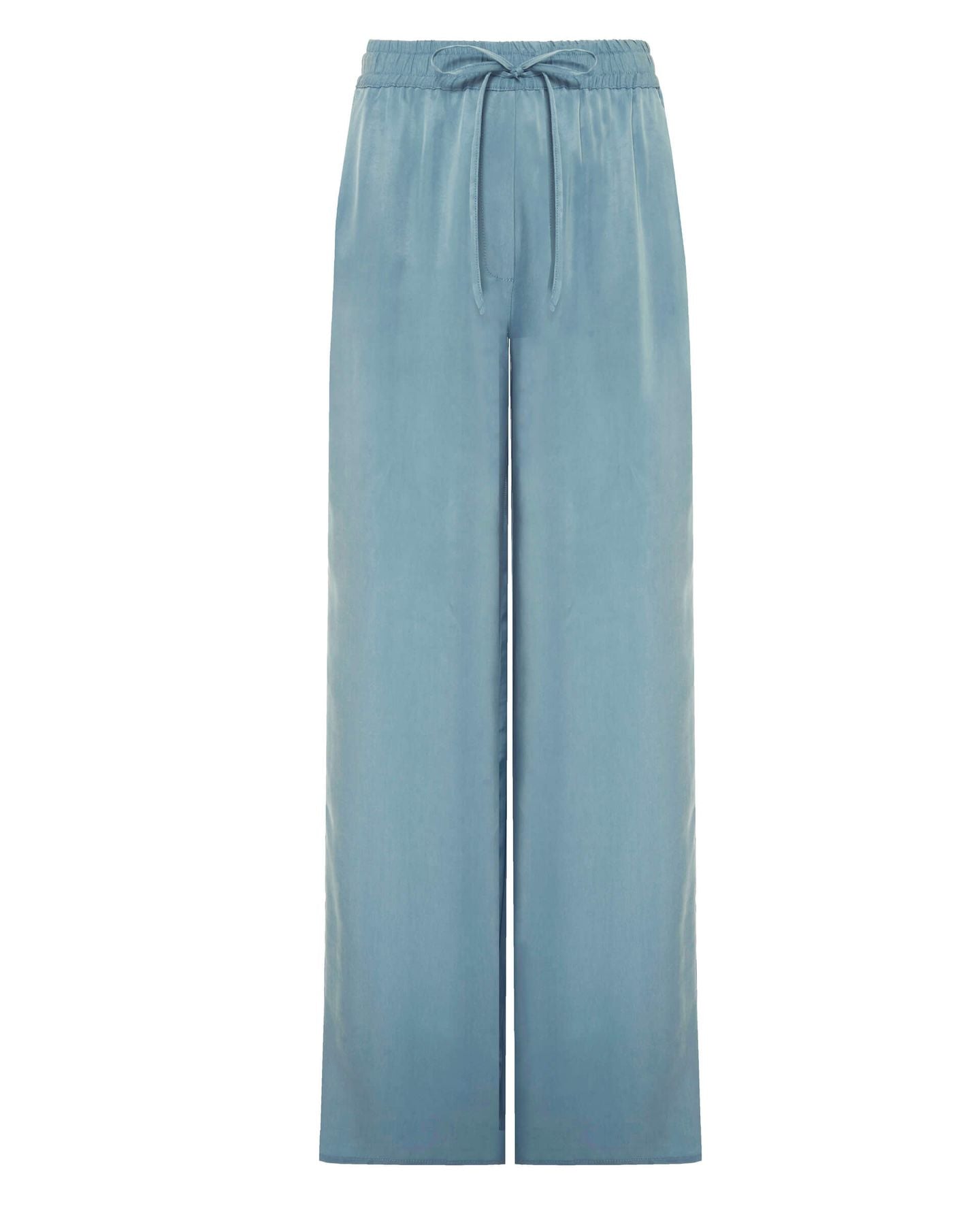 PANTALONI IN CUPRO con coulisse