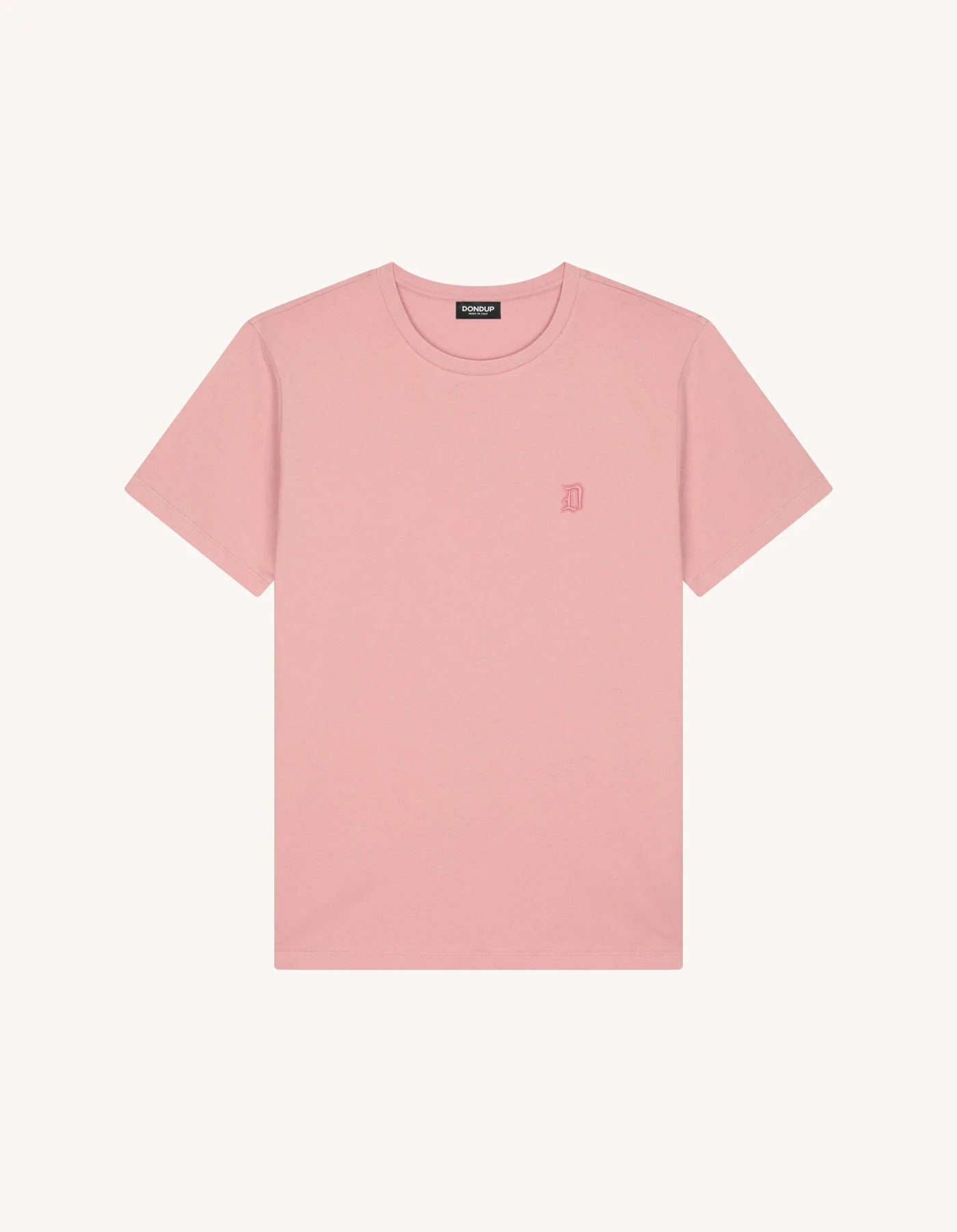 T-Shirt in Cotone con Logo Ricamato