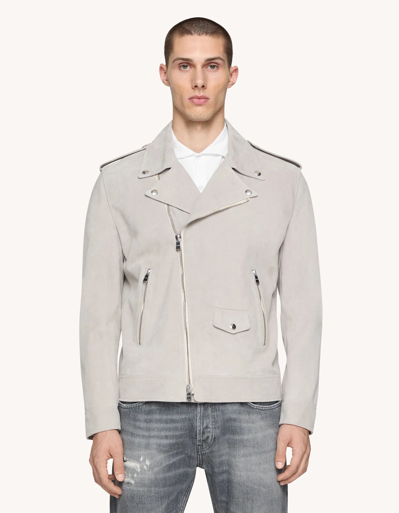 Chiodo Regular in Suede