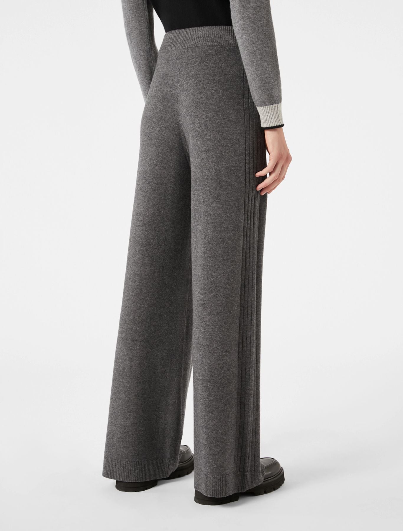 Pantaloni Ampi in Maglia