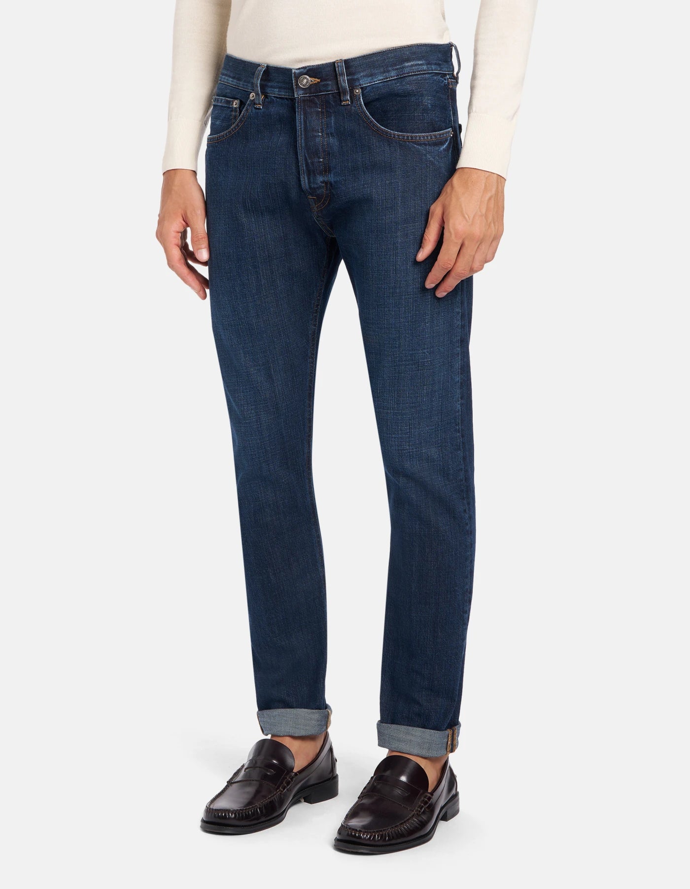 Jeans Dian Carrot In Denim Fisso