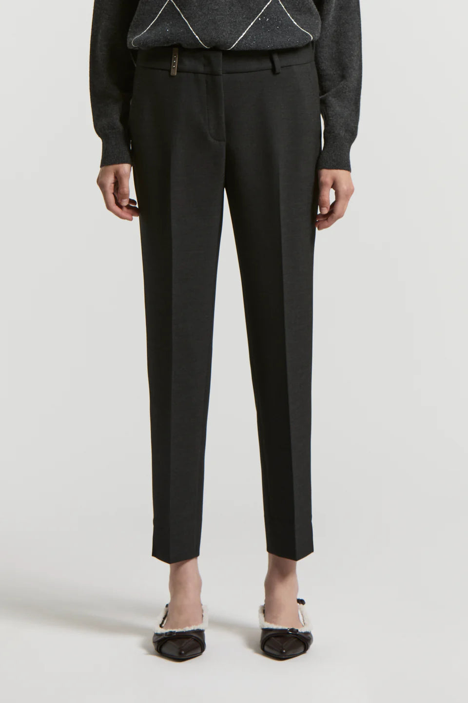 Pantalone in tela tecnica double