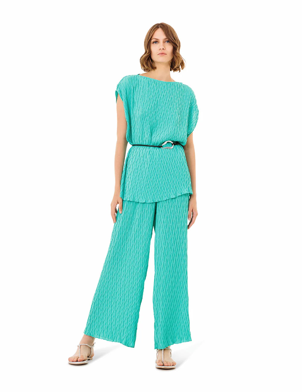 COMPLETO CON PANTALONE PALAZZO