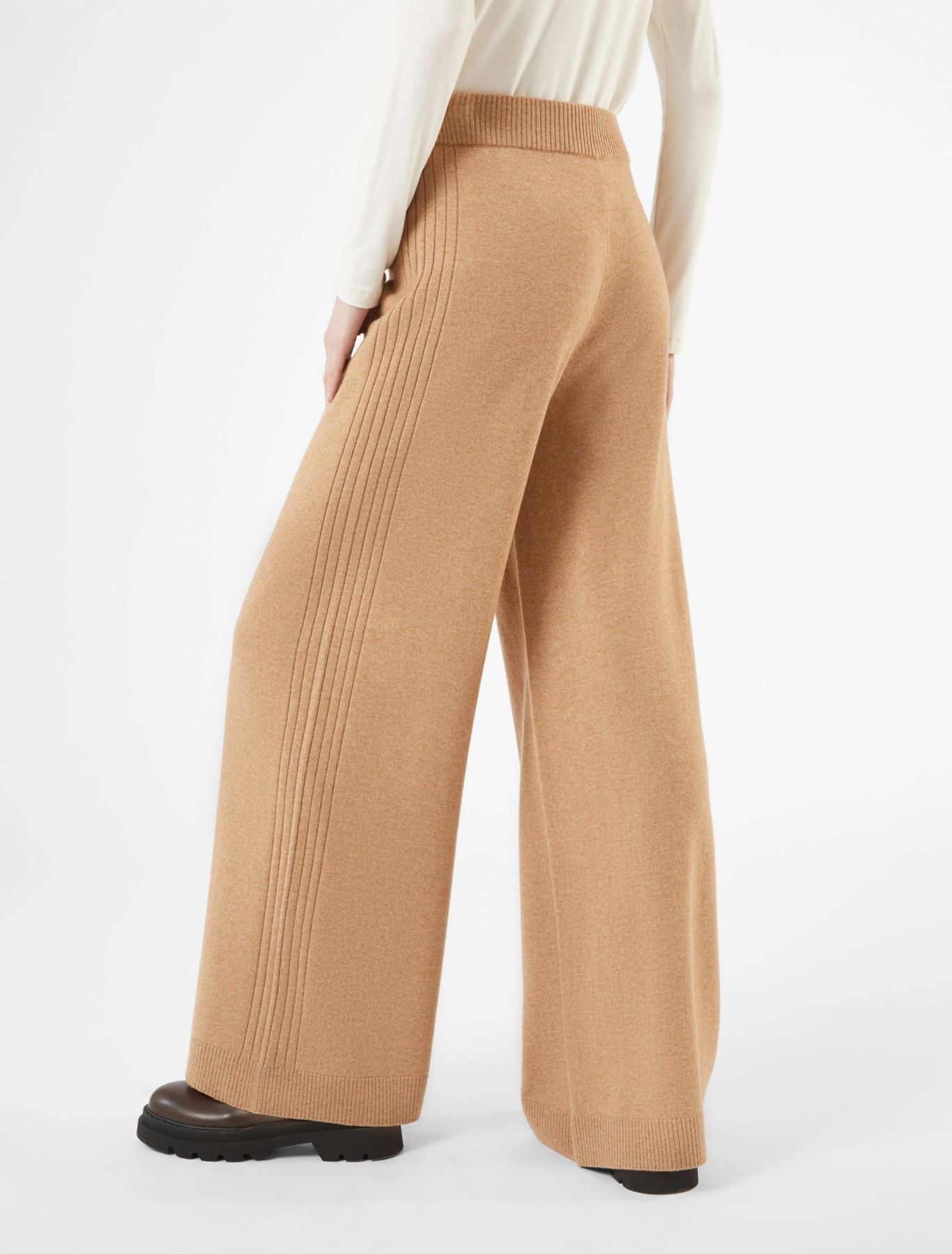 Pantaloni Ampi in Maglia