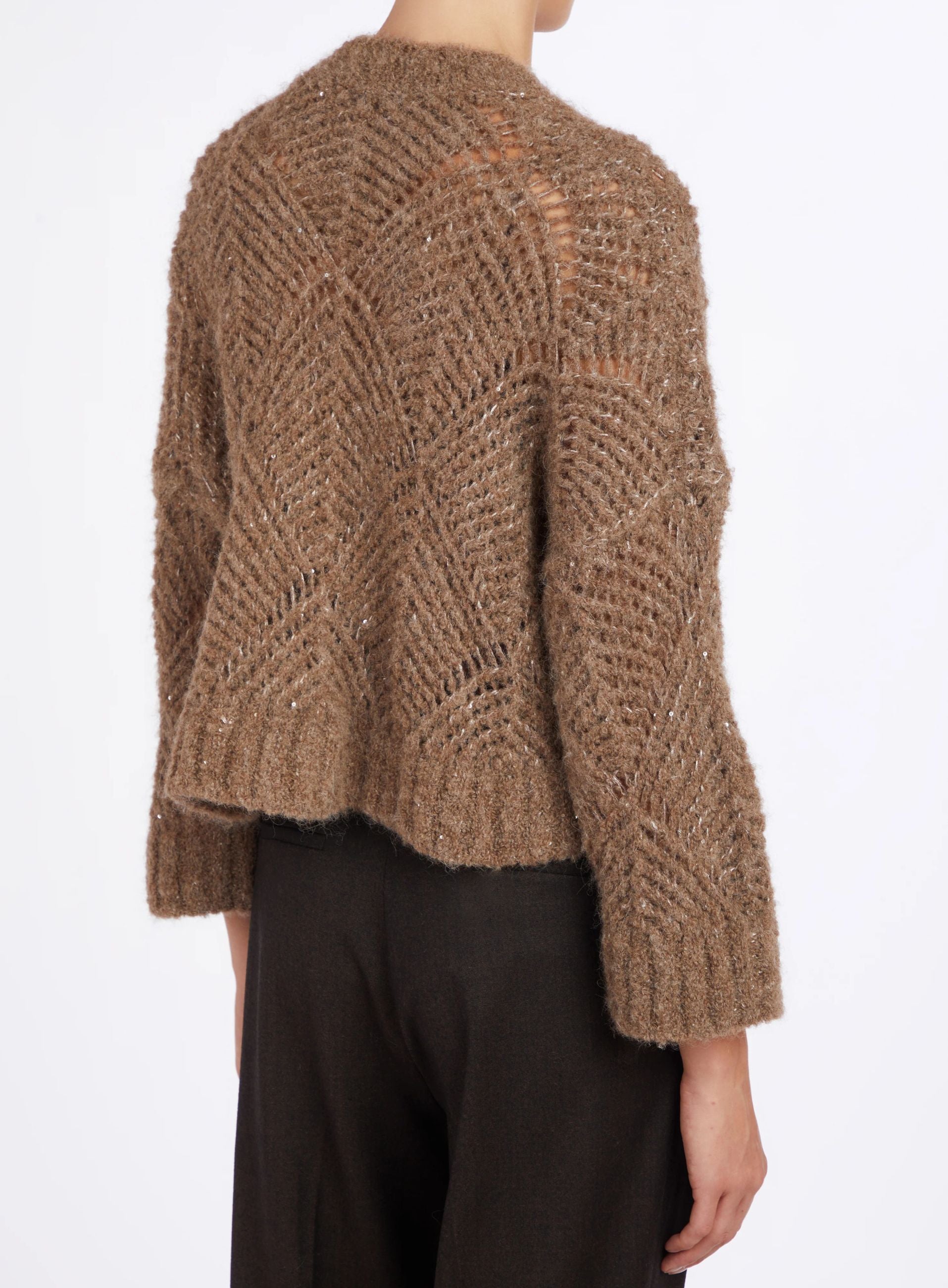 Cardigan in Alpaca