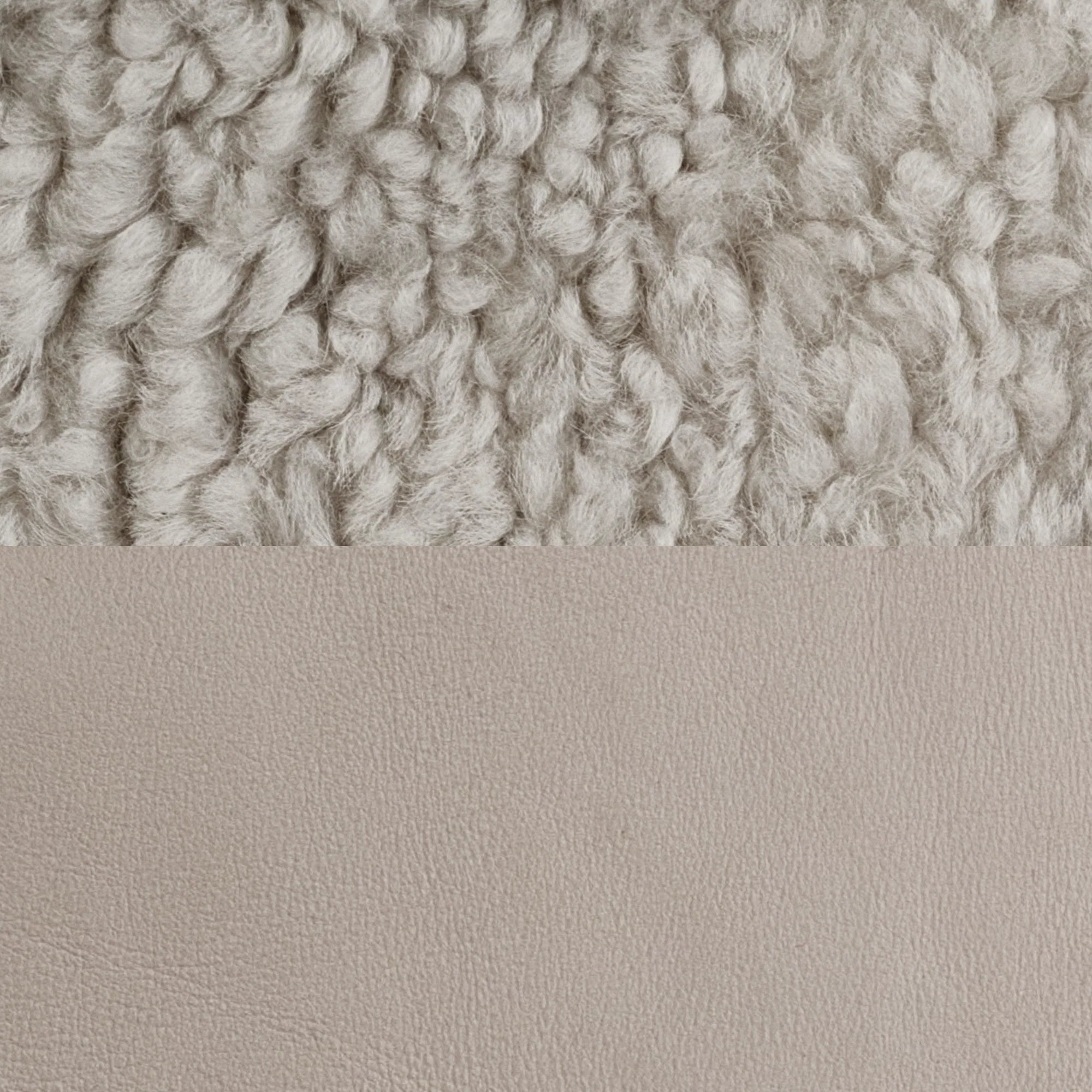 Montone Corto Reversibile In Pelle