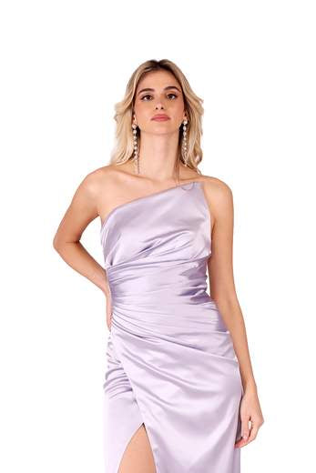 Abito Scollo Con Pizzo Con Stola