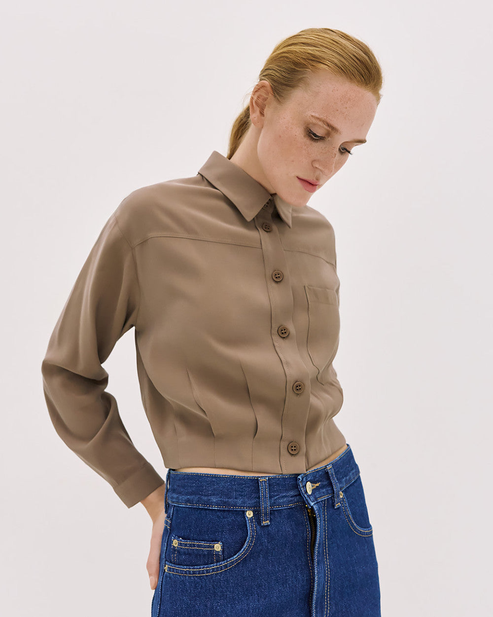 Camicia Corta con Elastico Posteriore