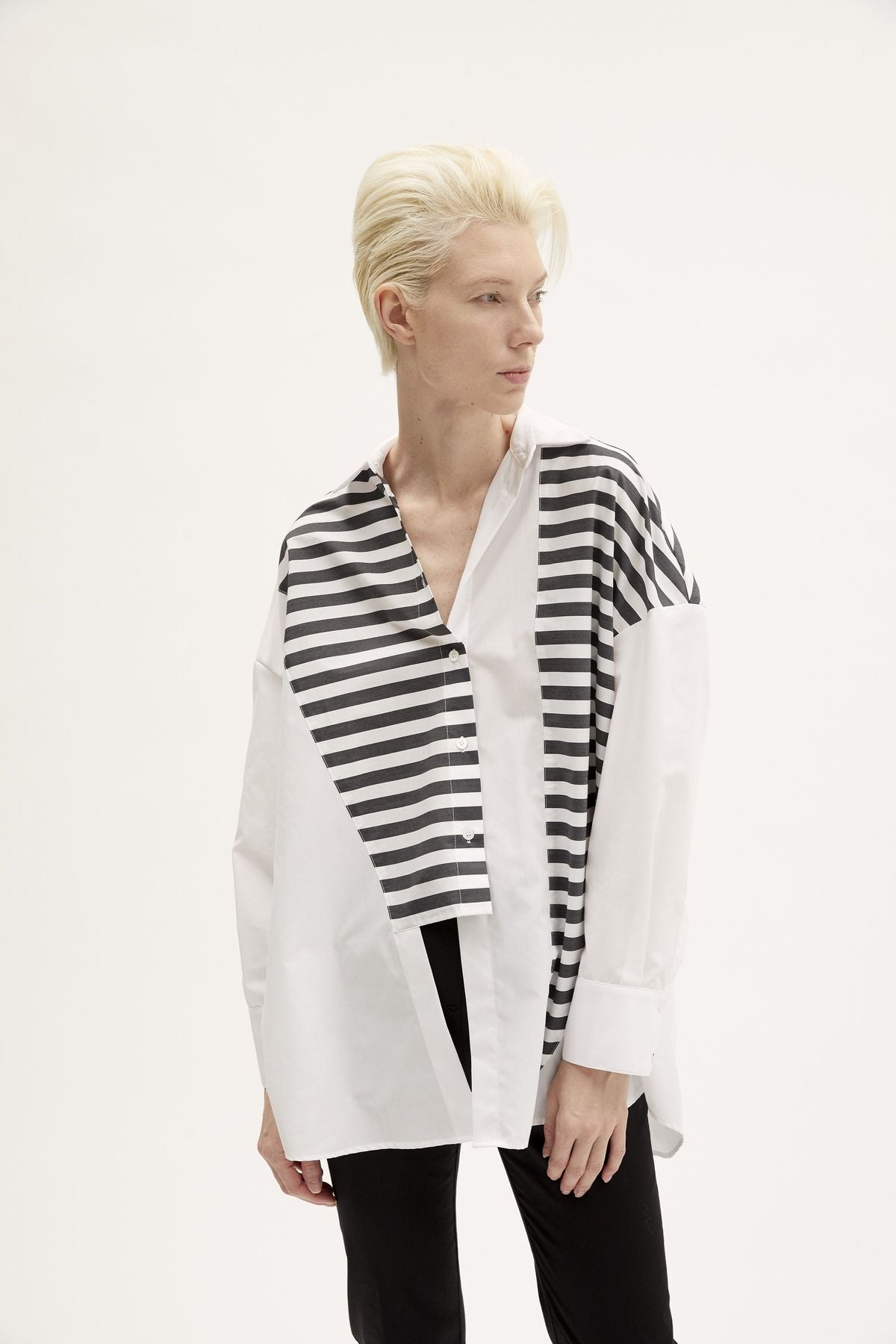 CAMICIA LUNGA RIGA PATCH