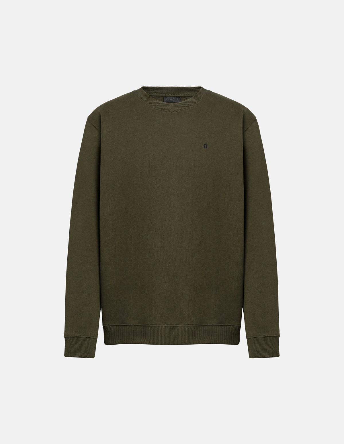 Felpa Girocollo Regular in Cotone
