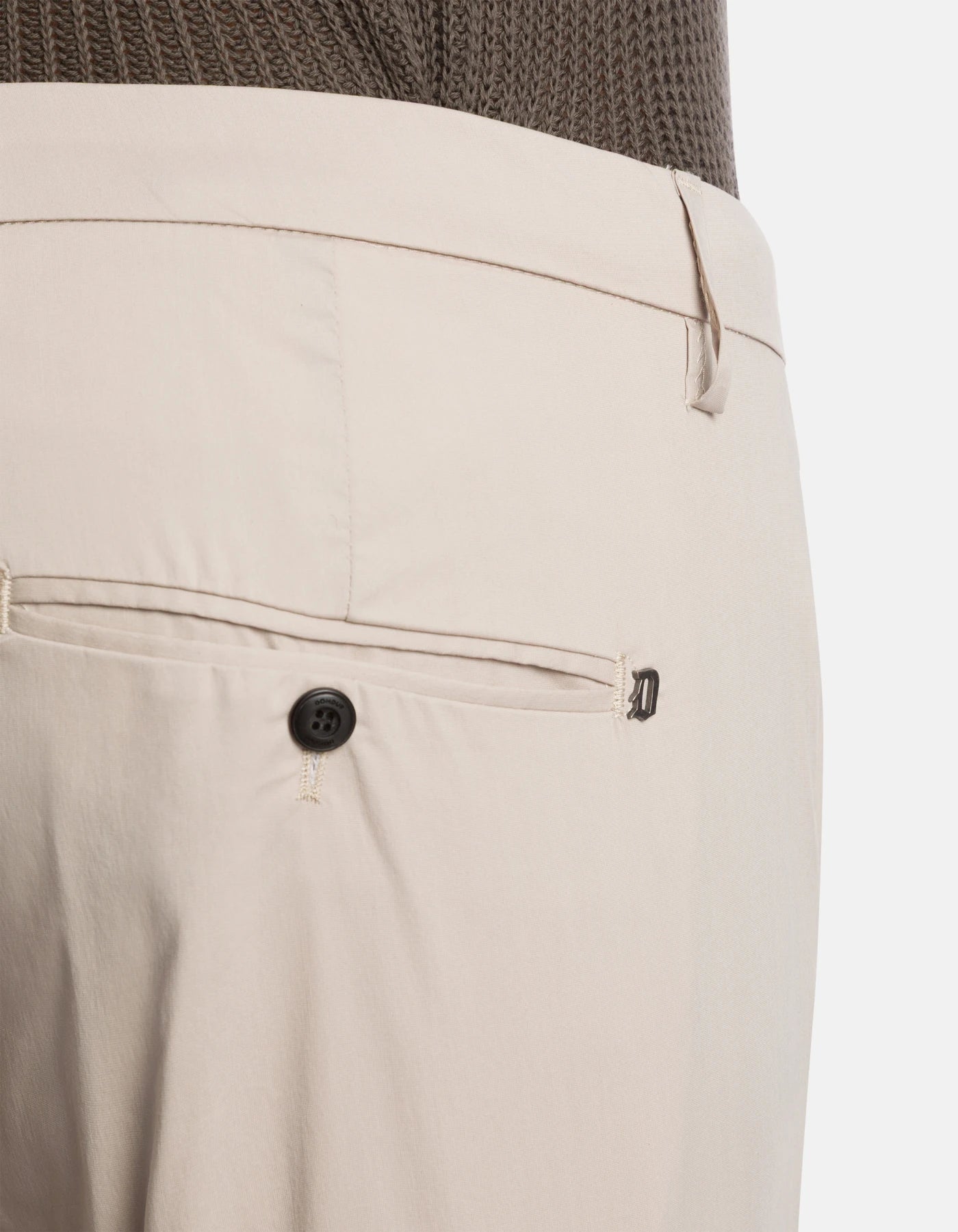 Pantaloni Gaubert in Popeline Cotone e Nylon DON DUP