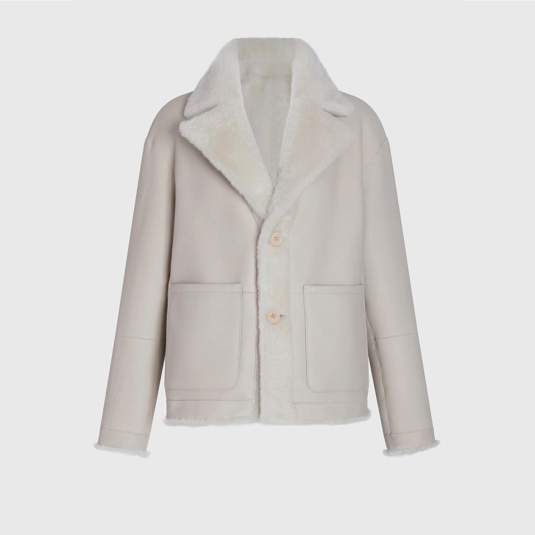Cappotto Reversibile Pelle-Montone