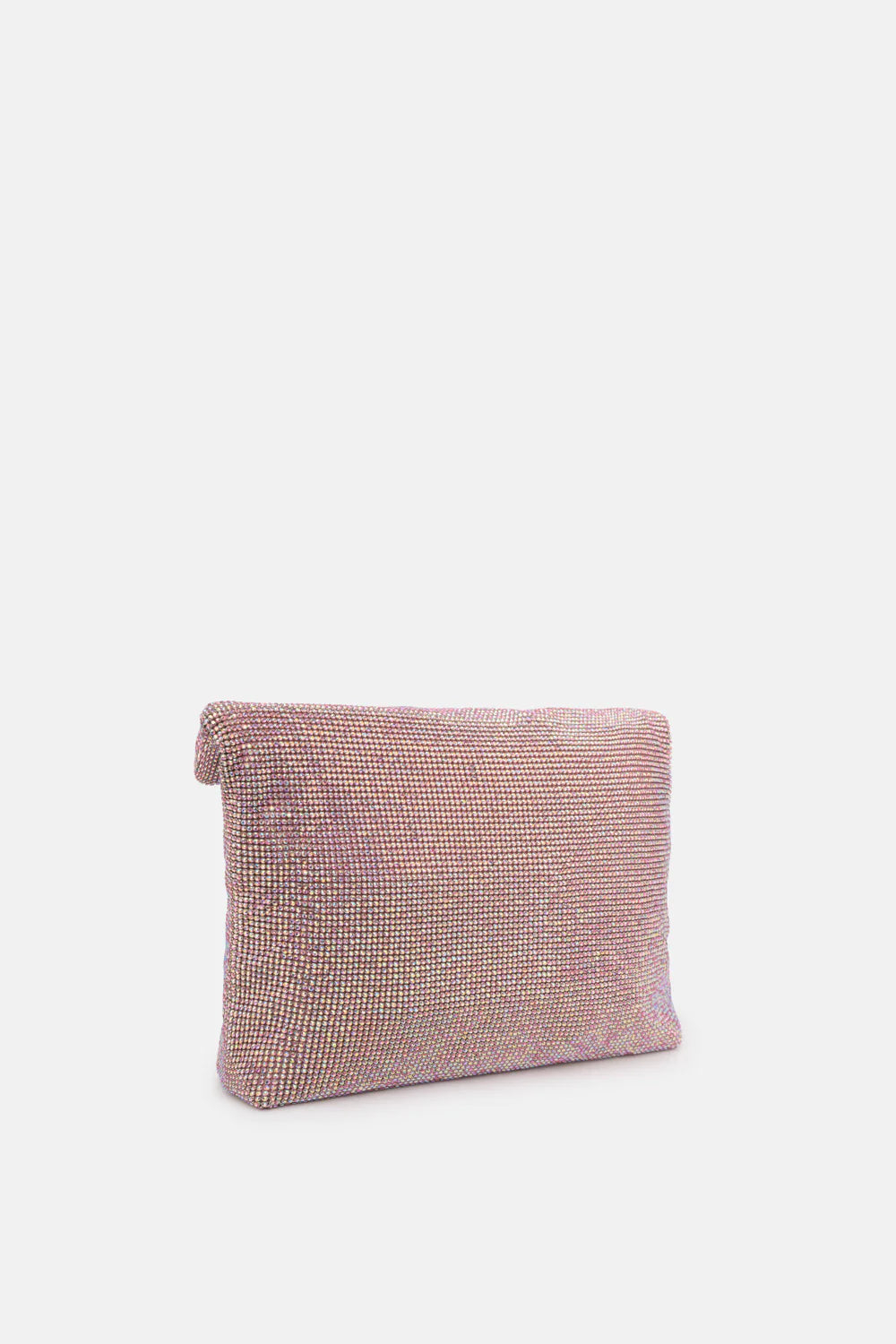 Borsa-Clutch Strass Con Chiusura Calamitata
