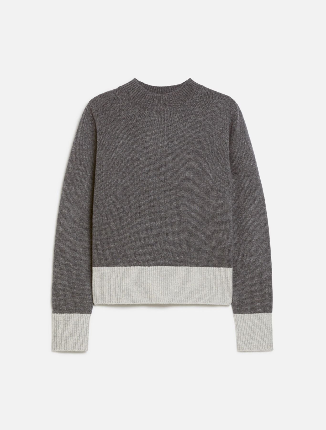 Maglia in Blend di Lana Bicolor