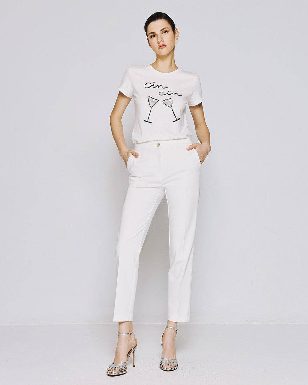 Pantaloni a Gamba Dritta