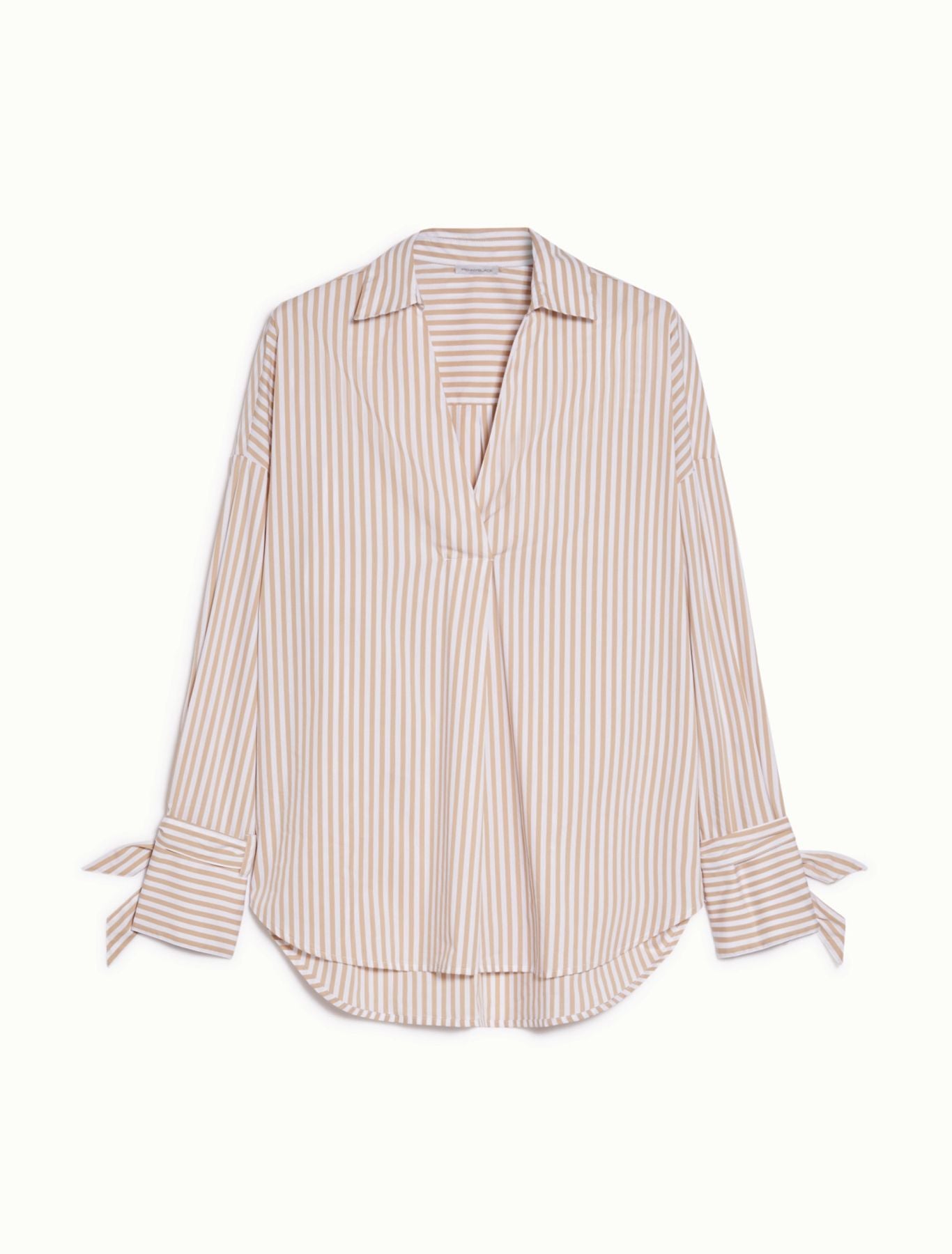 Blusa oversize in popeline