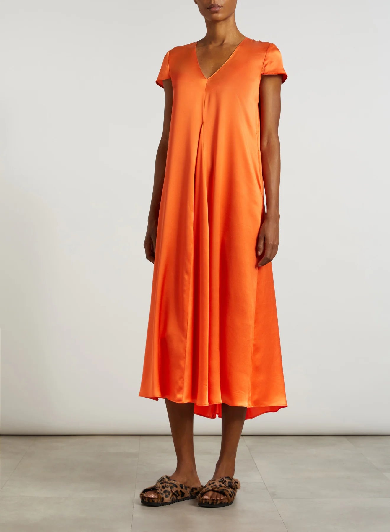 Abito Morbido In Seta