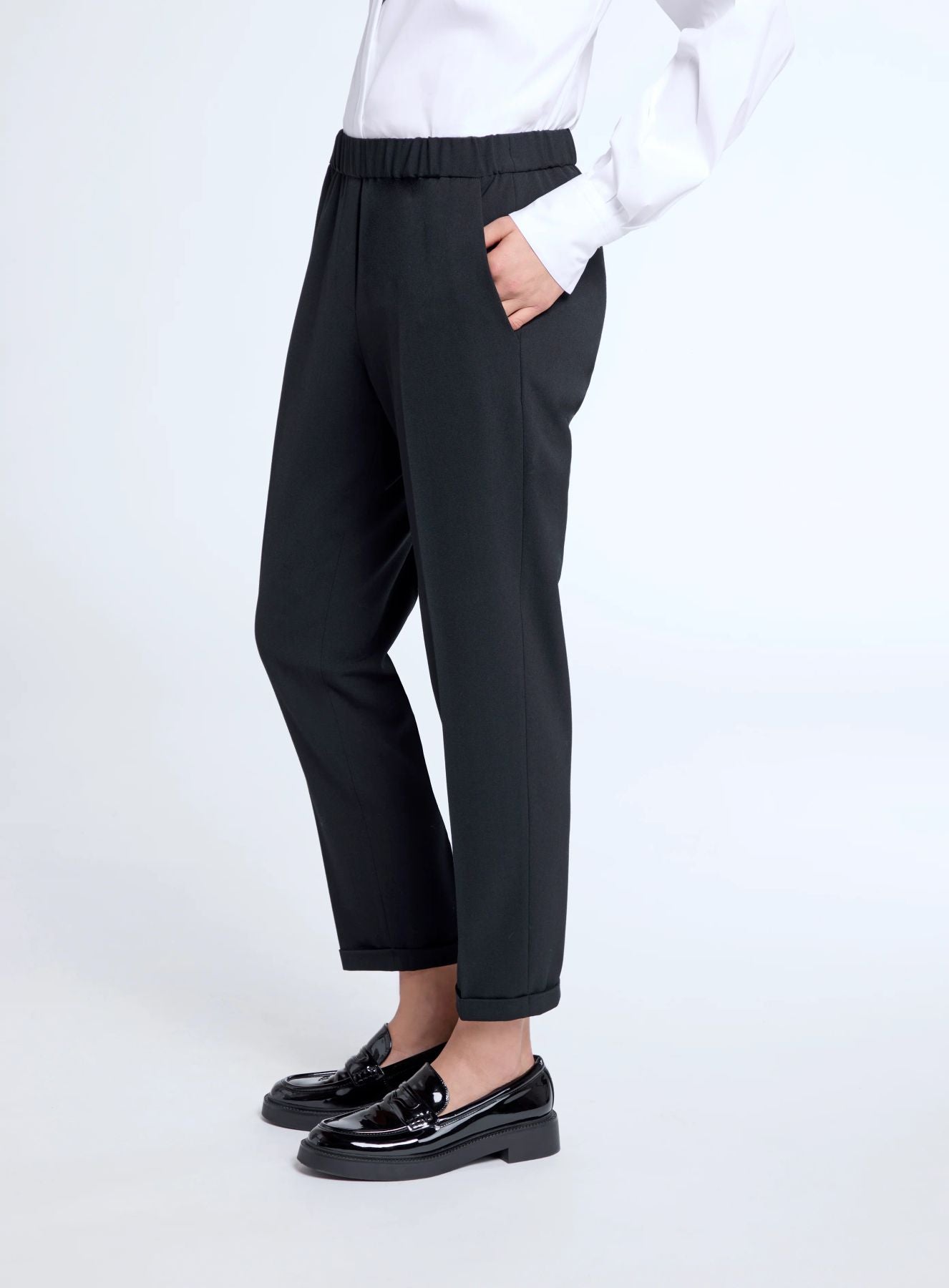 Pantalone Con Vita Elasticizzata