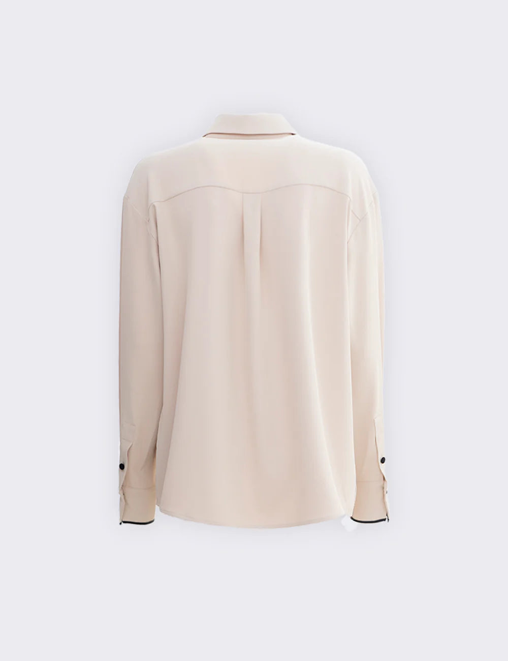 Camicia con plissettatura