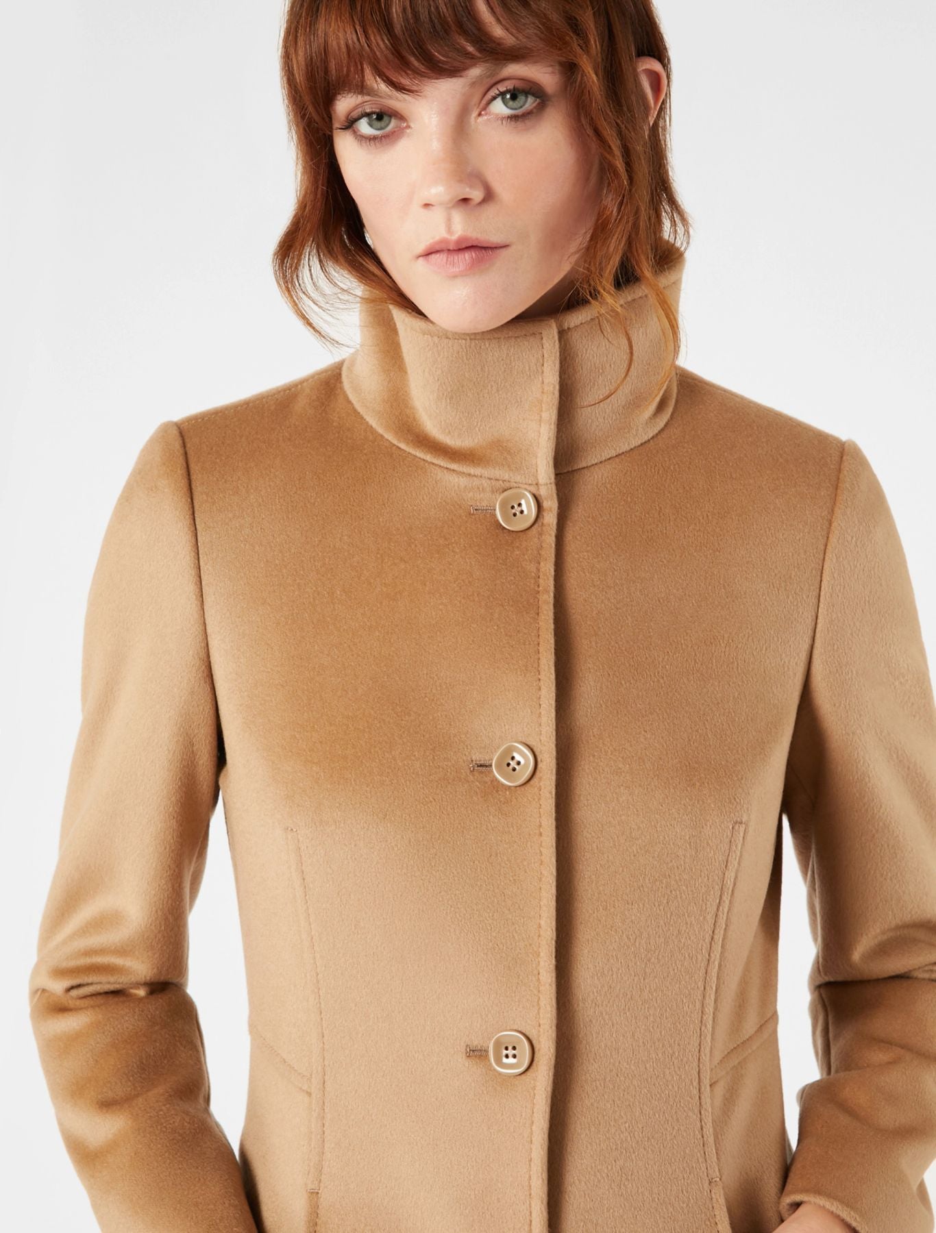 Cappotto Slim in Drap di Lana