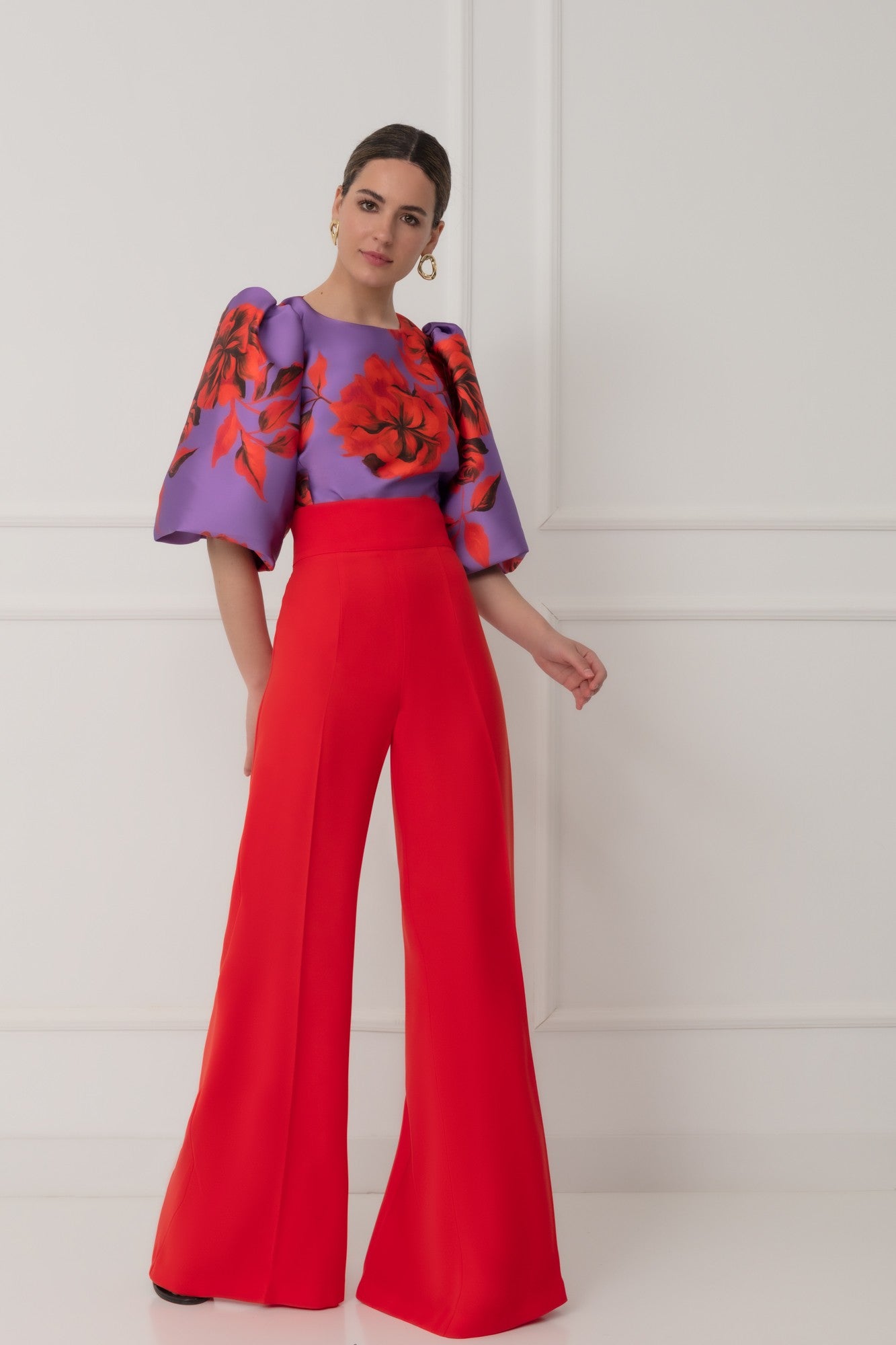 Blusa Fantasia con Pantalone Morbido