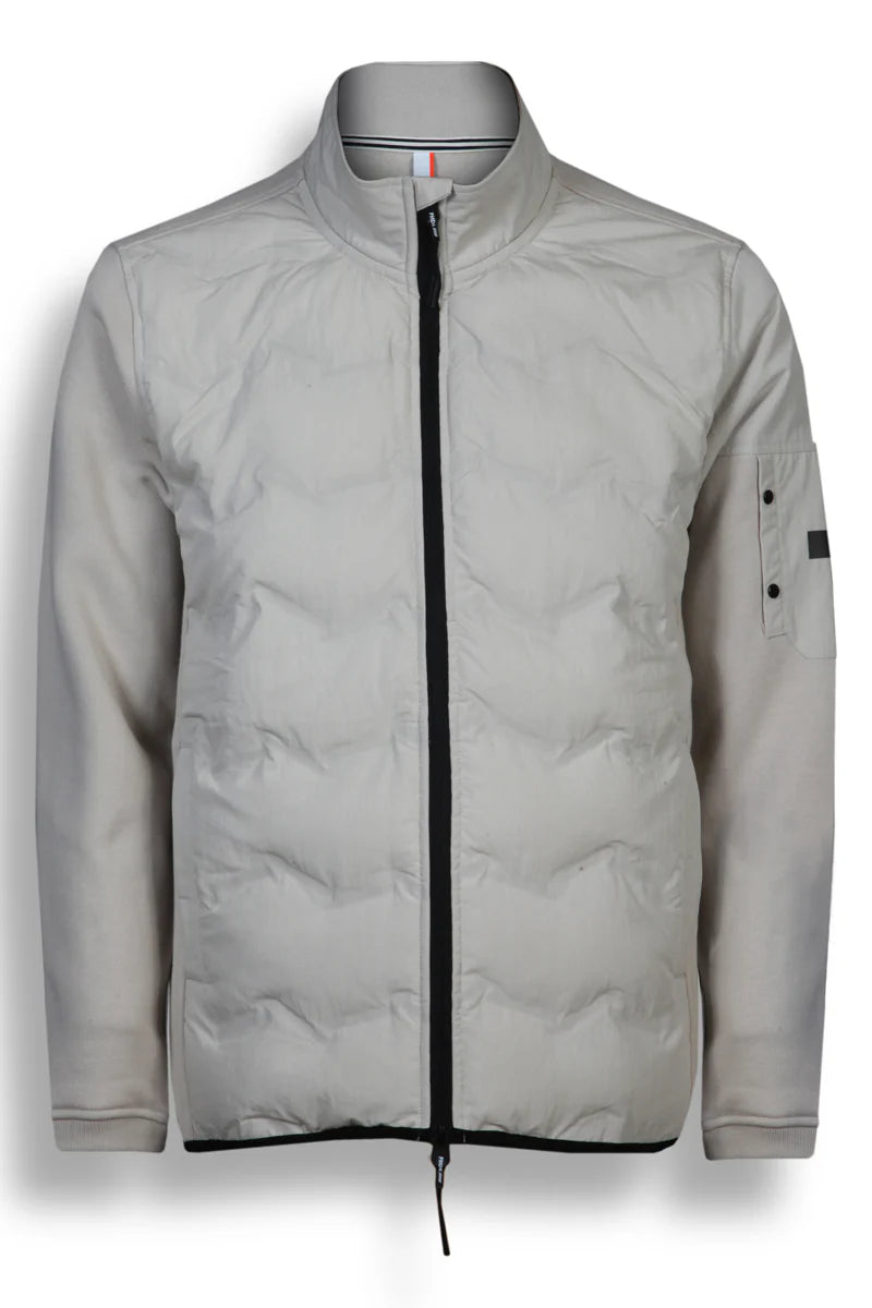 Giubbotto Con Maniche In Felpa