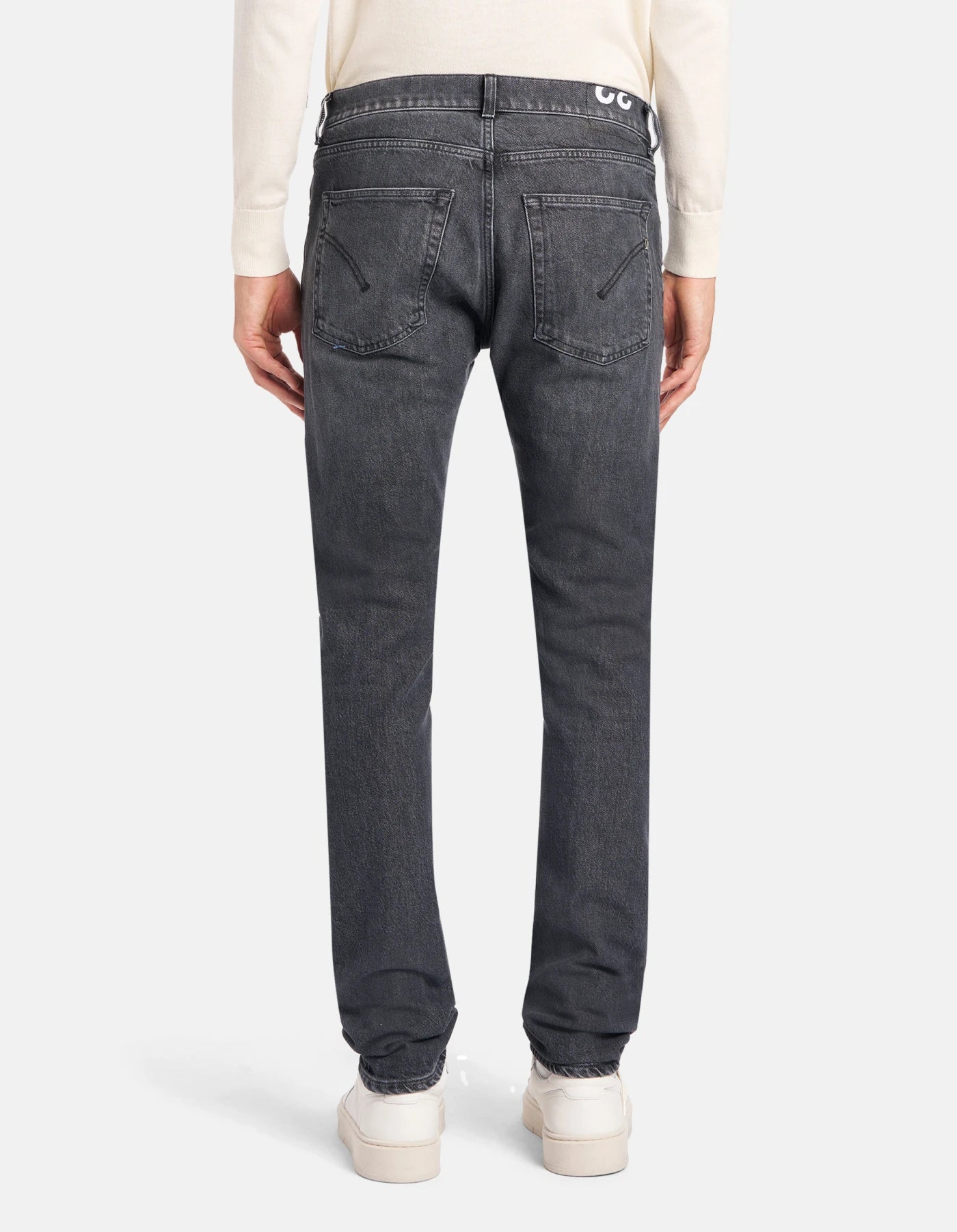 Jeans Dian 34 Inches Carrot In Denim Stretch