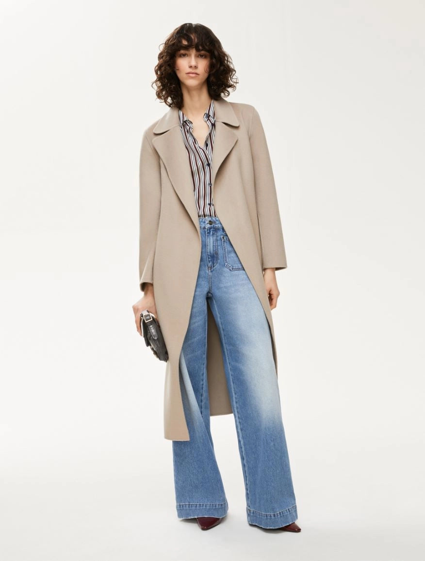 Cappotto Con Cintura