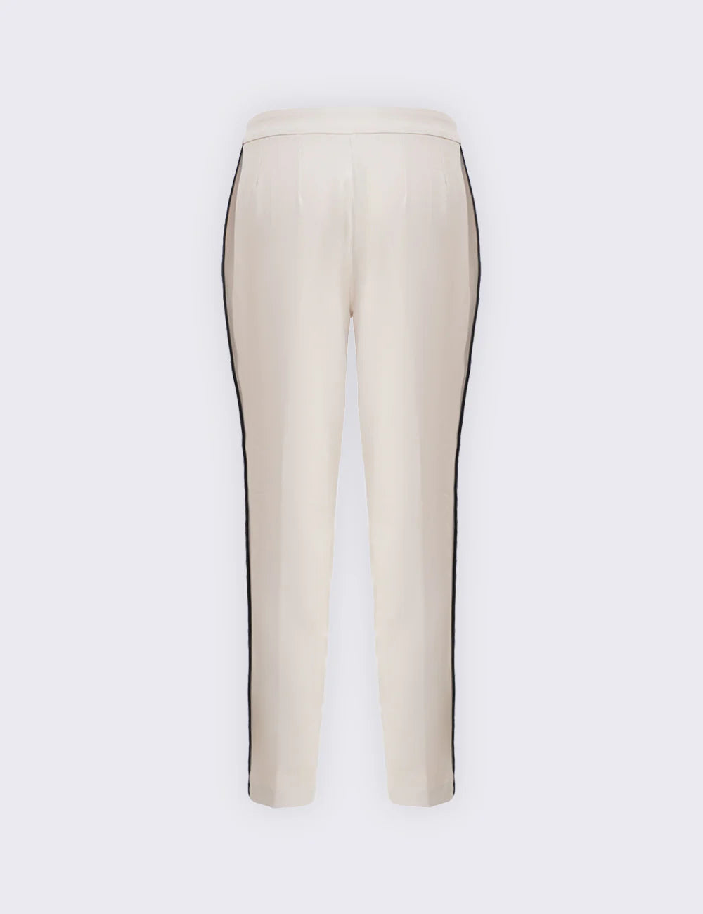 Pantalone A Sigaretta Con Profilo A Contrasto
