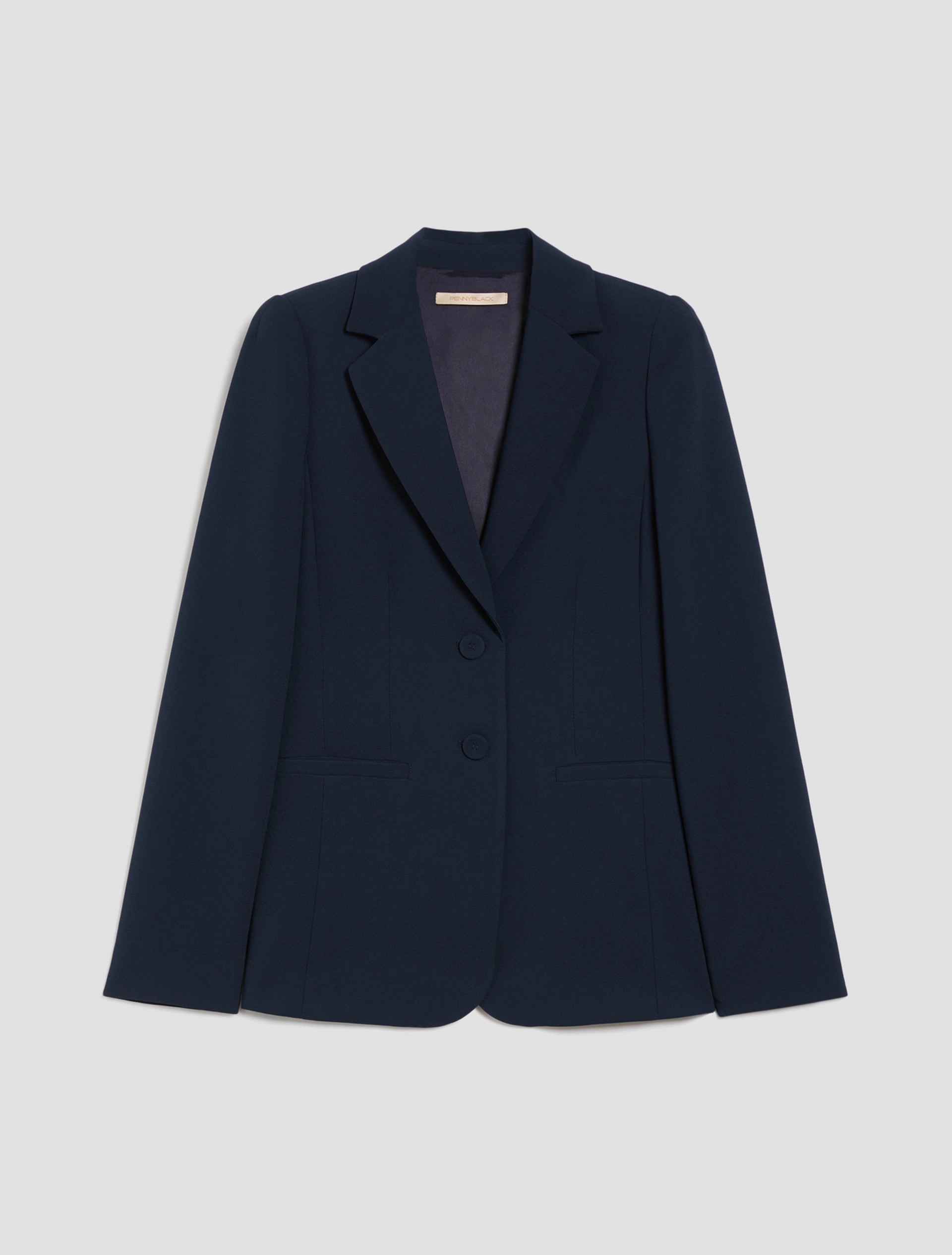 Blazer monopetto in cady