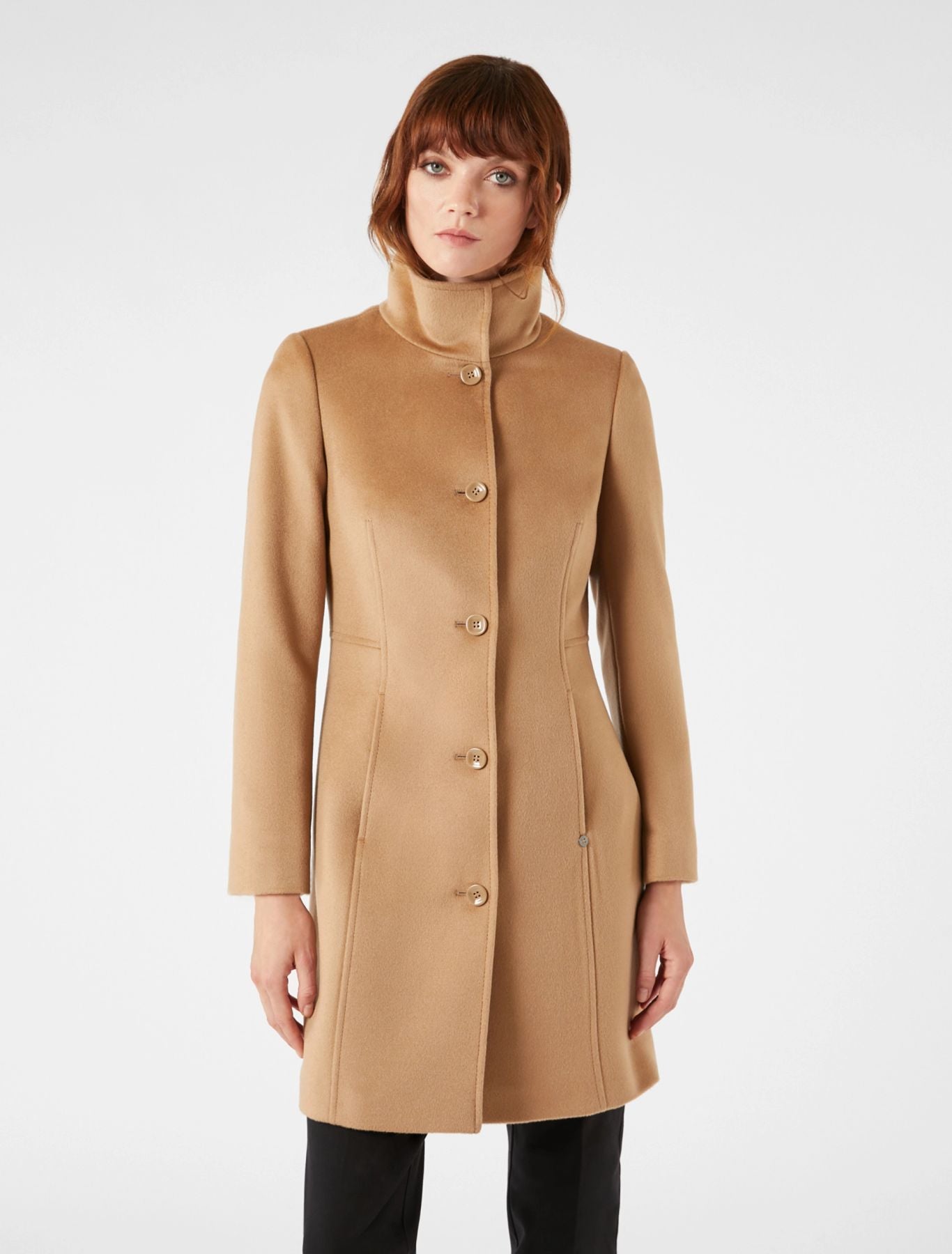 Cappotto Slim in Drap di Lana