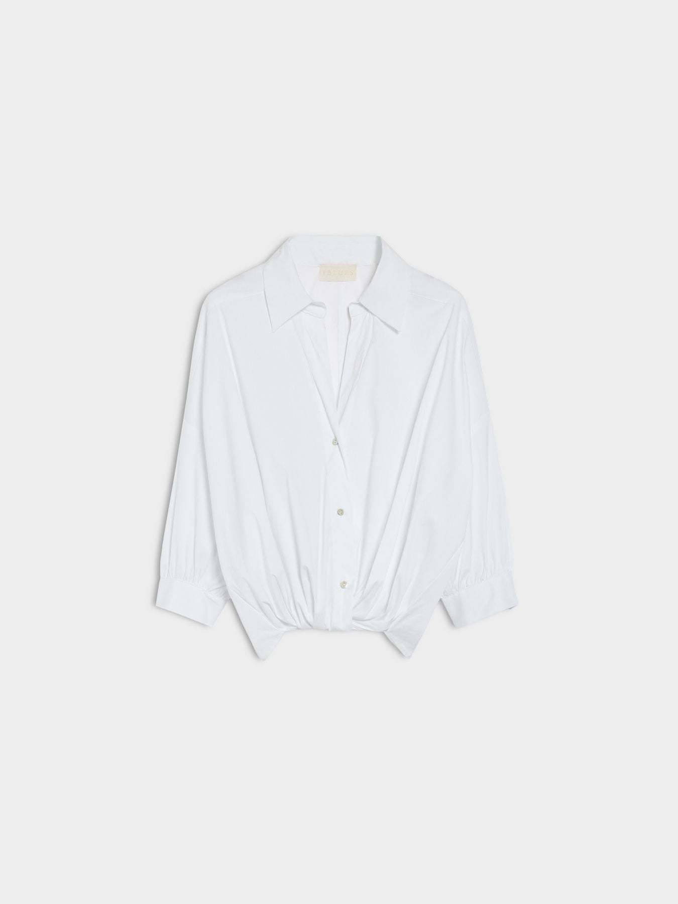 Camicia boxy in poepeline