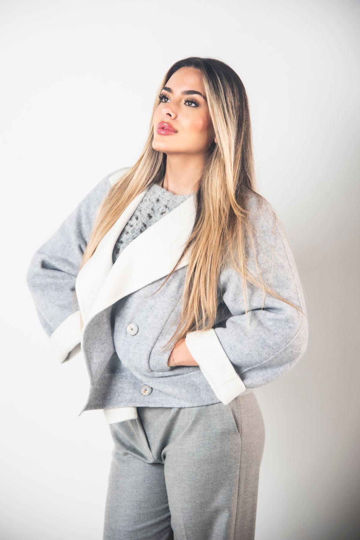 Cappotto Corto Doppiopetto
