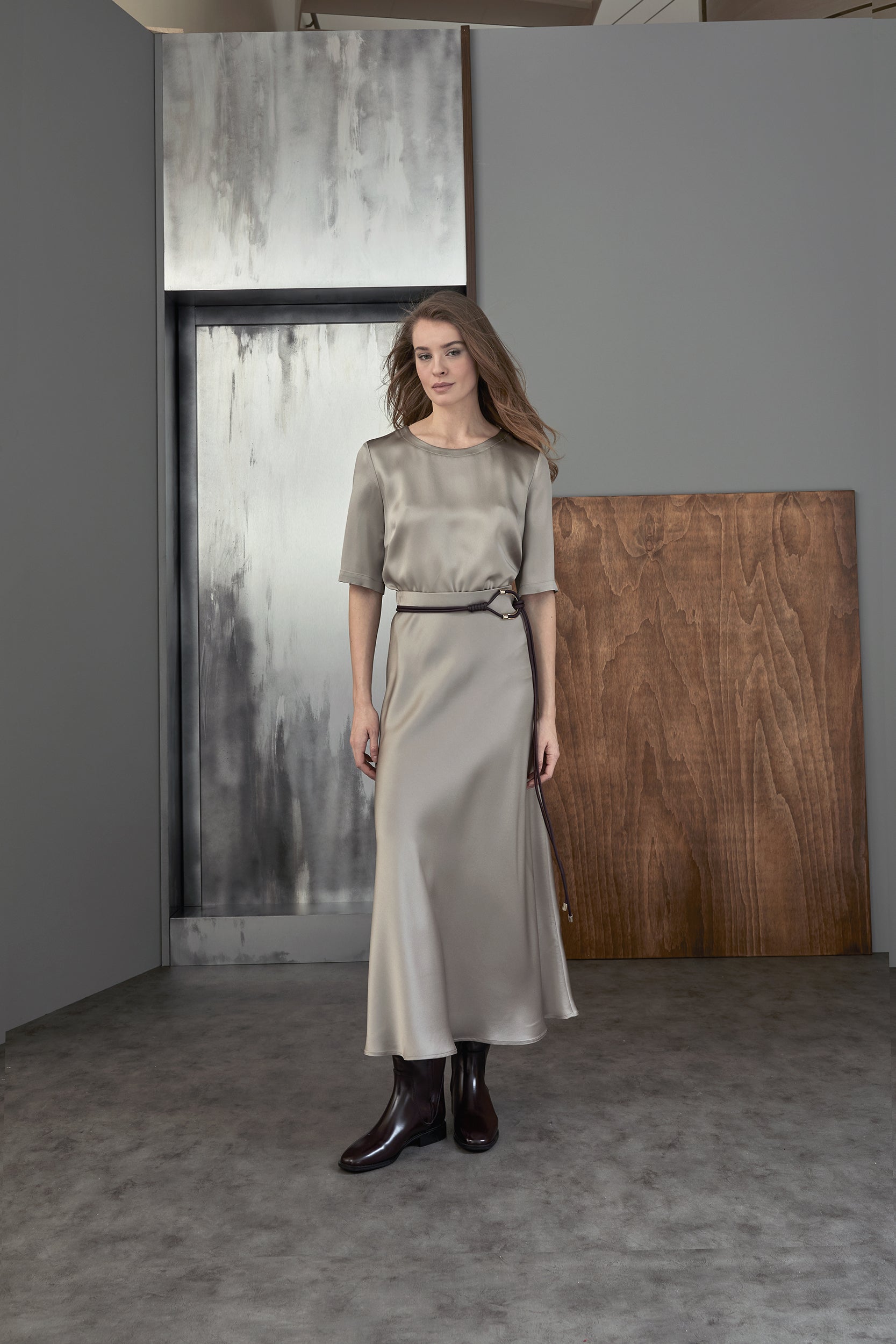 Blusa in Satin