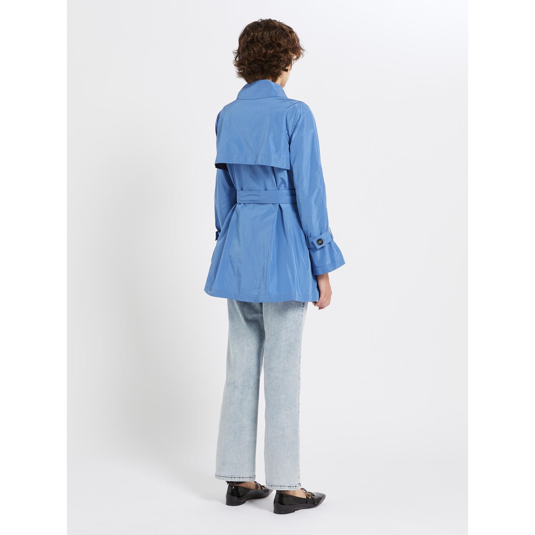 Trench in taffetà antigoccia