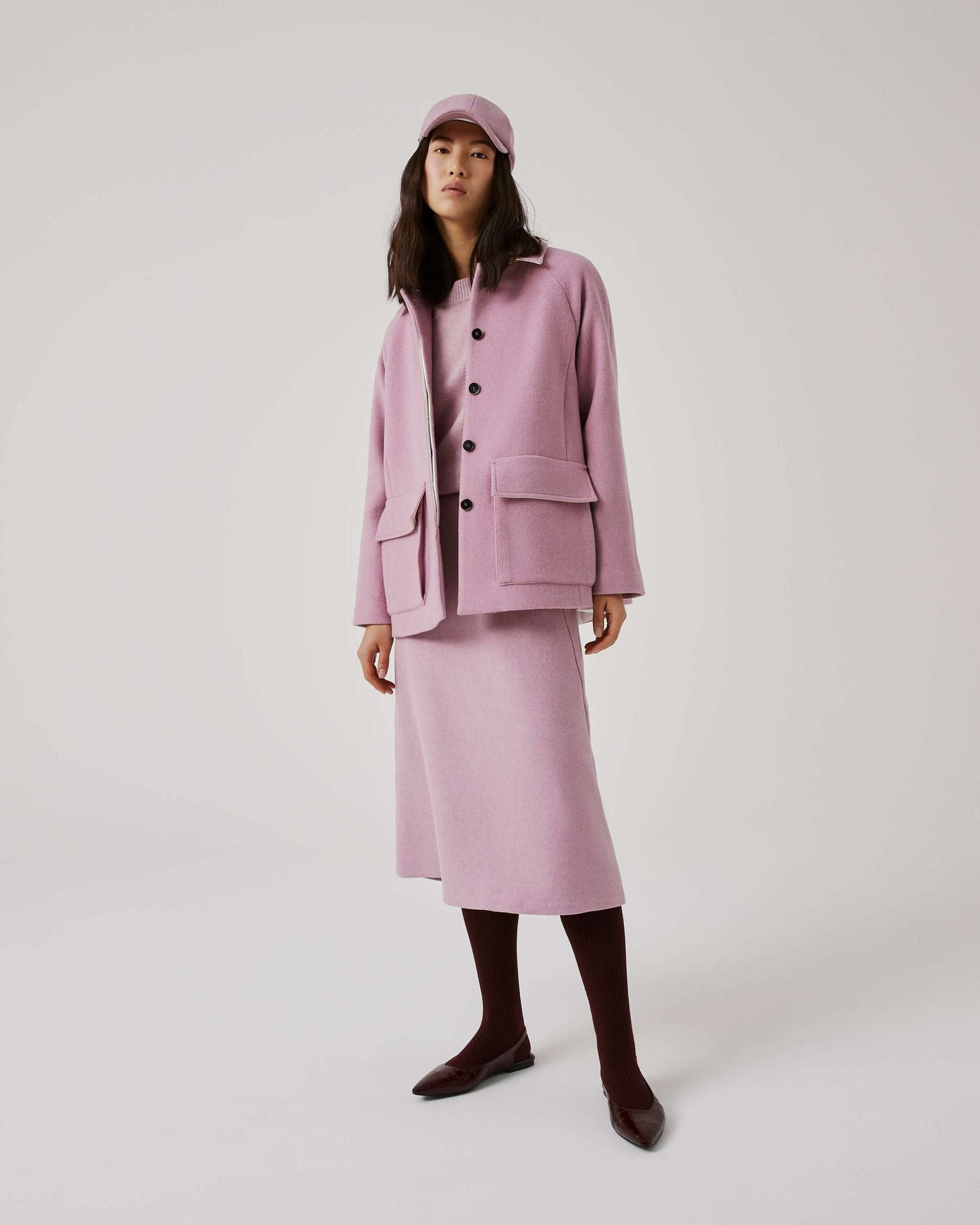 CAPPOTTO CORTO CON TASCONI