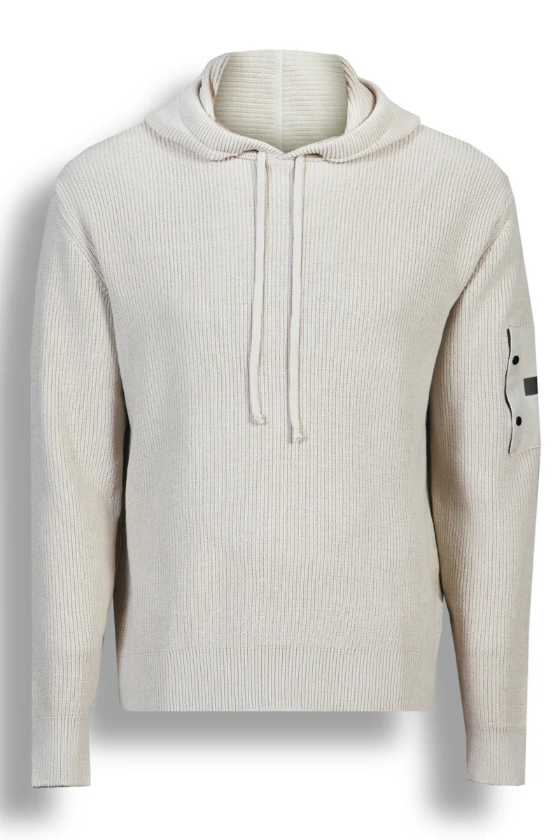 Felpa In Maglia A Coste