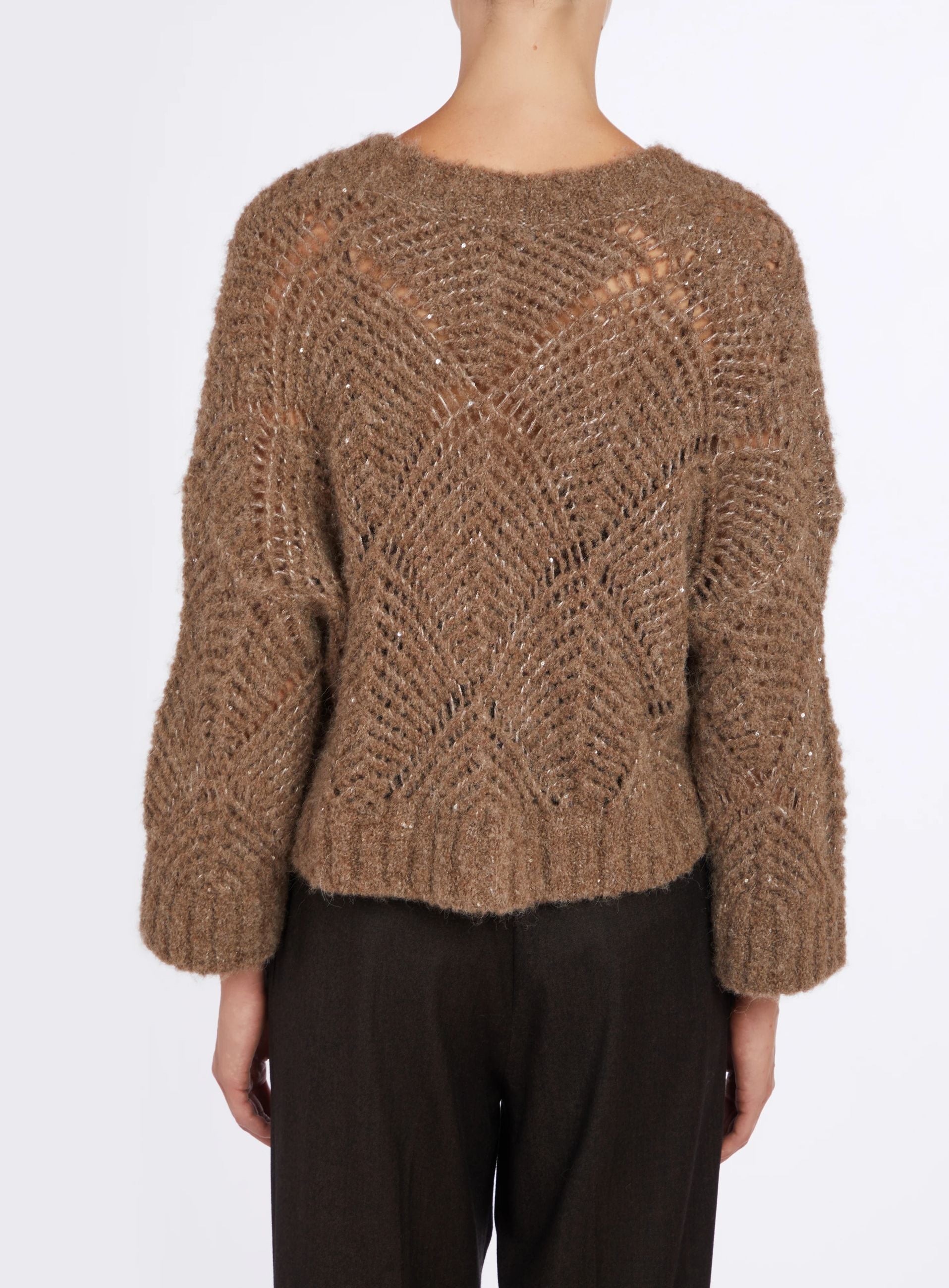 Cardigan in Alpaca