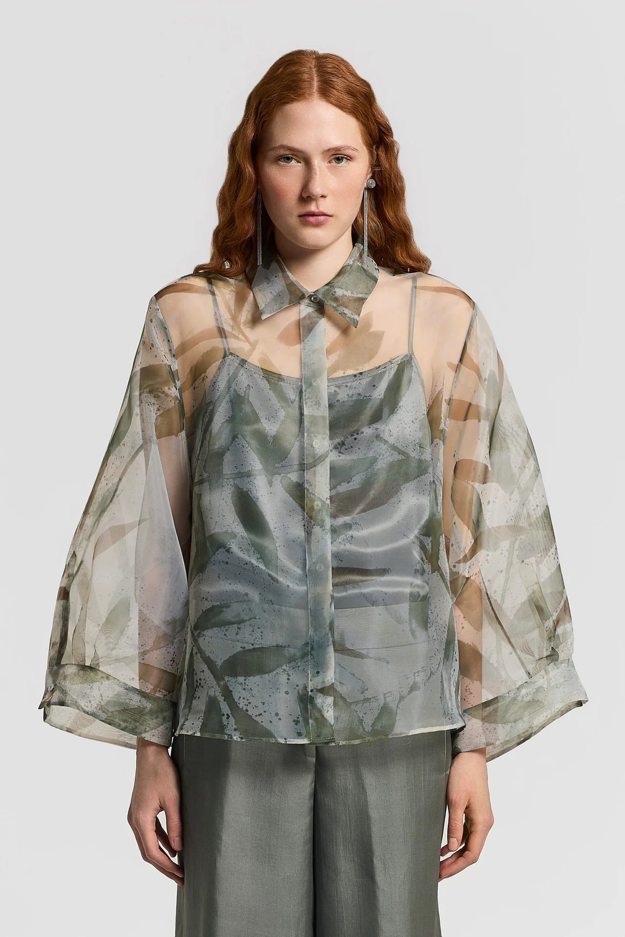Camicia in Organza Fantasia