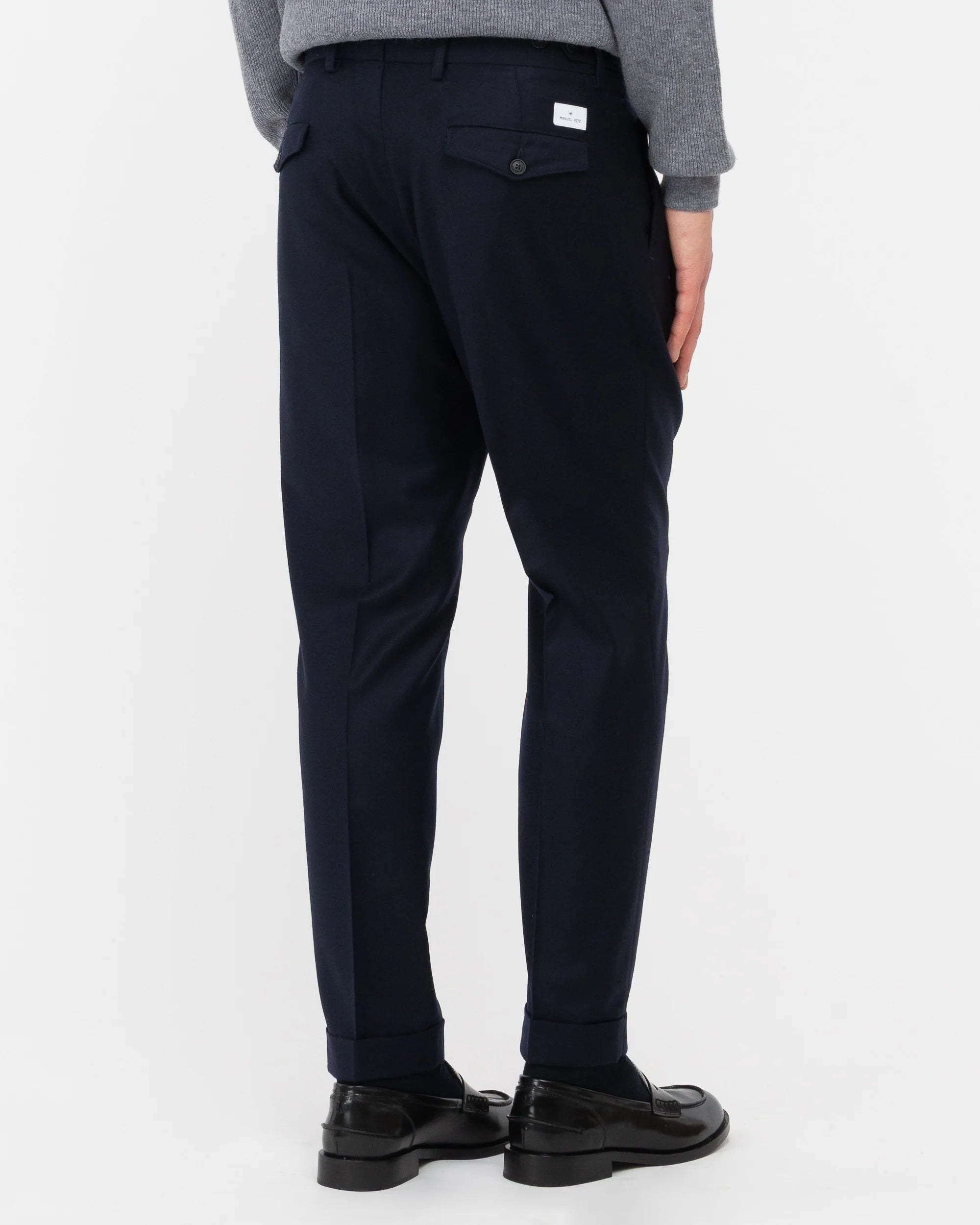 Pantalone Doppia Pinces Con Bustino