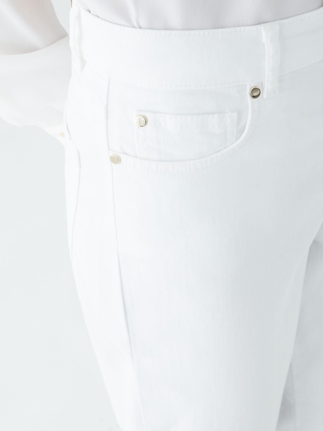 Pantaloni denim gamba larga