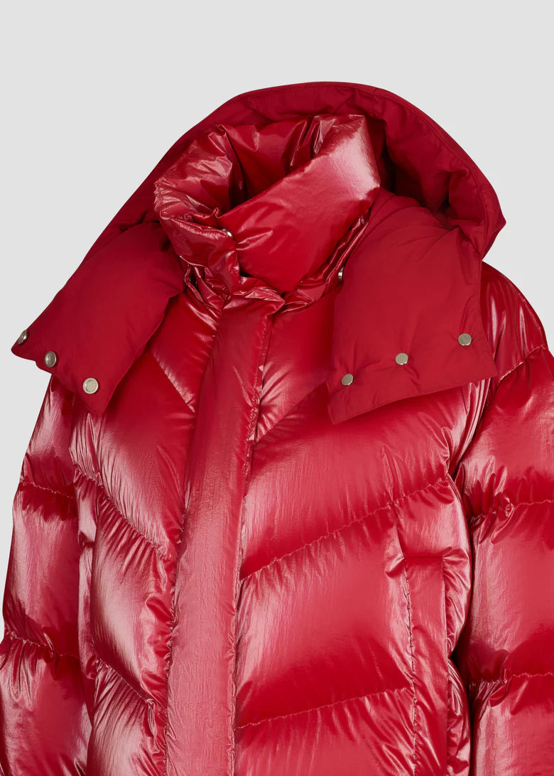 BOMBER IN NYLON ULTRASHINY WET
