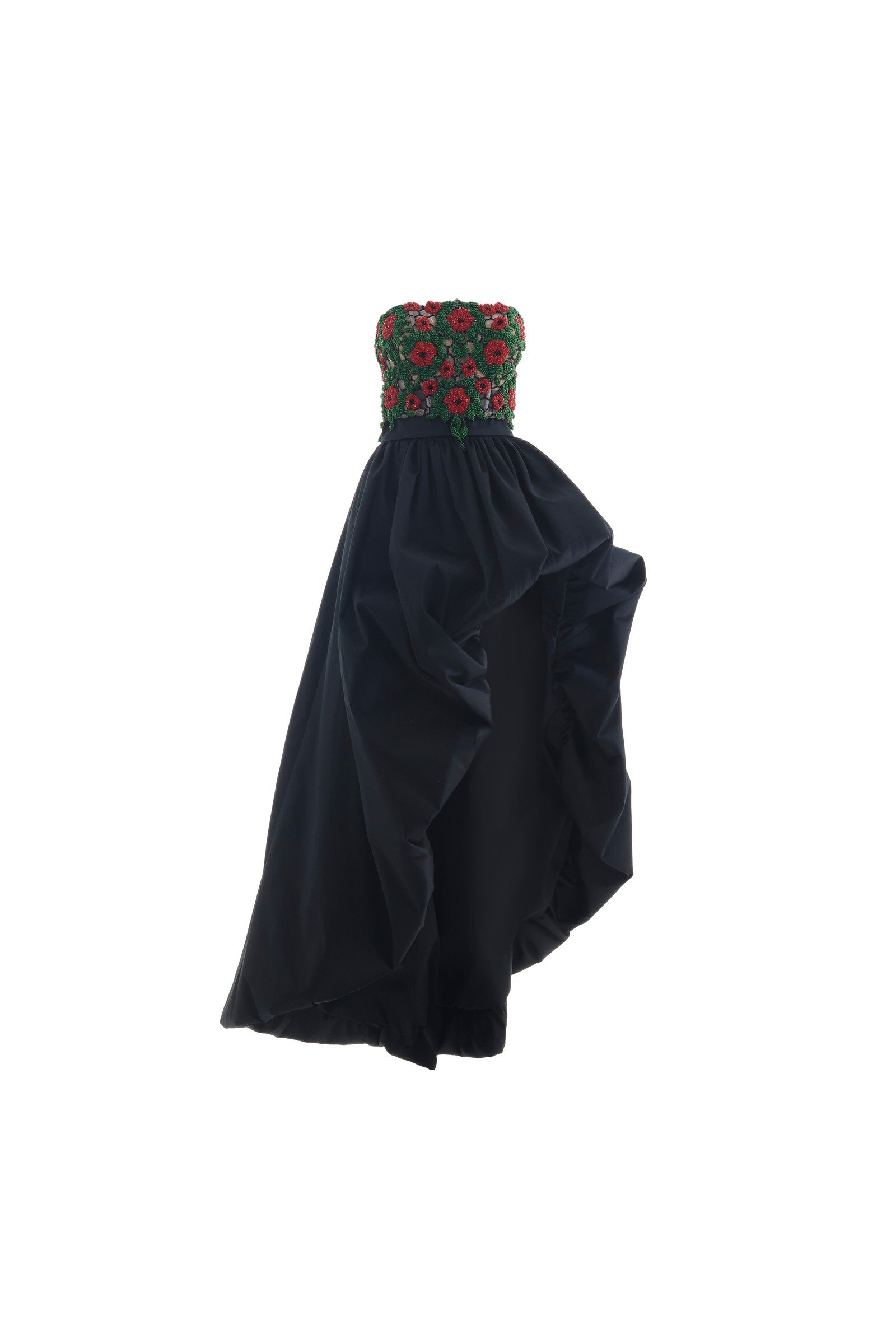 Gonnellone con top ricamato