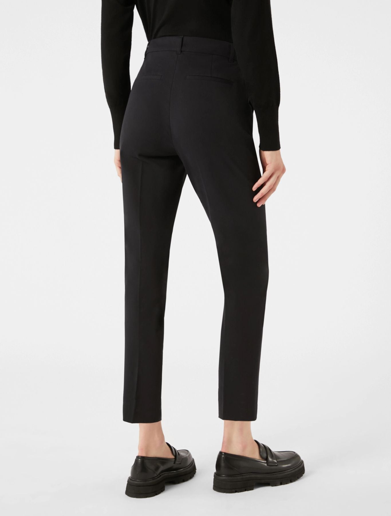 Pantaloni Slim Fit in Twill